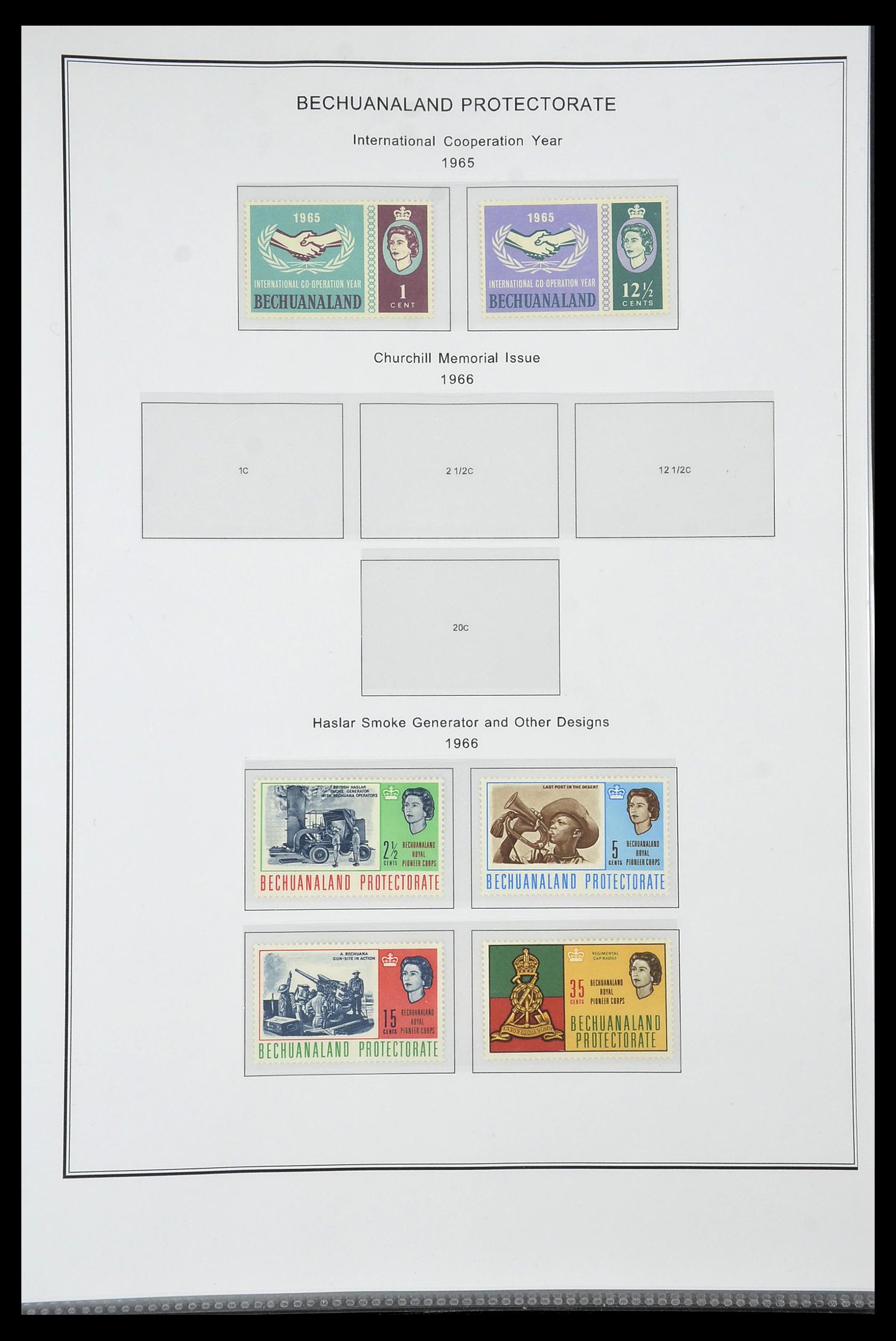 35060 0318 - Postzegelverzameling 35060 Engeland en kolonien 1840-1970.