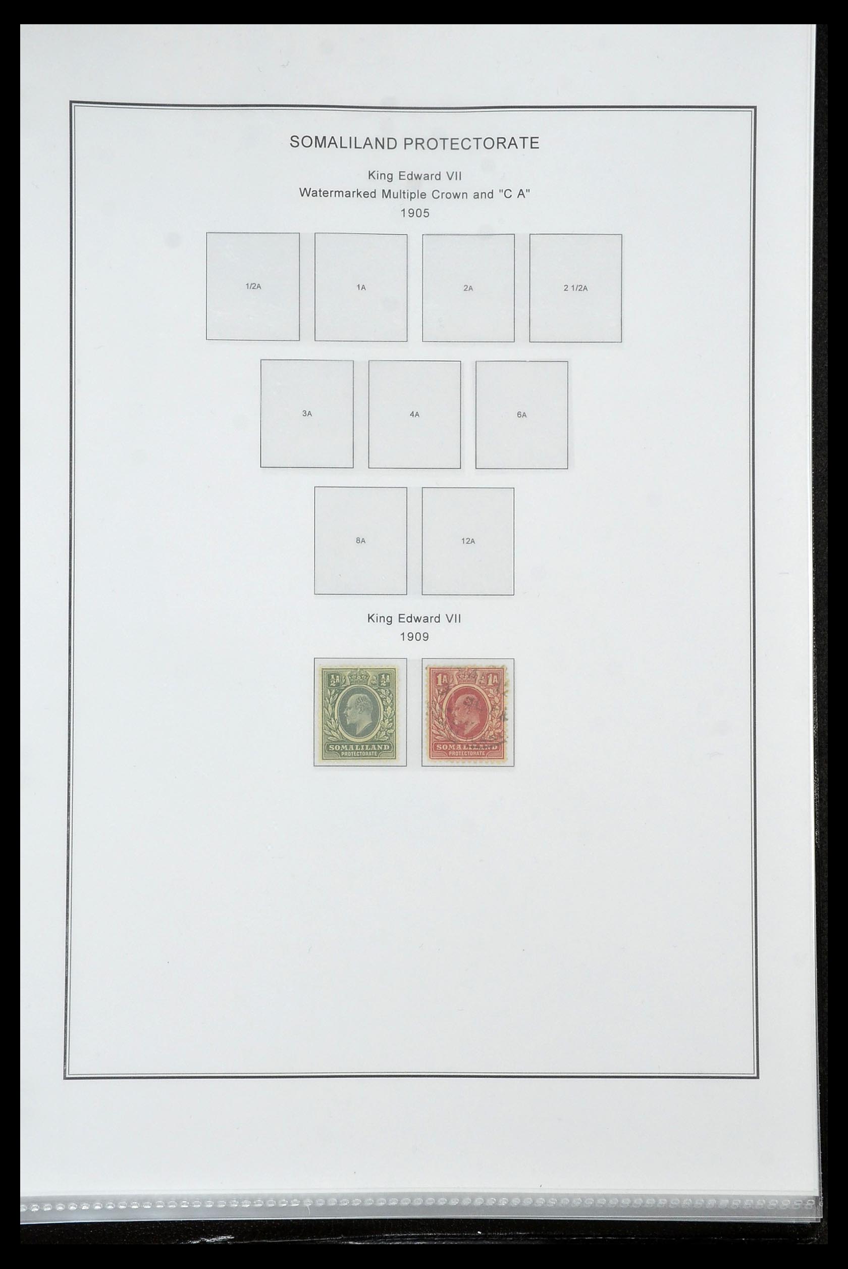 35060 0320 - Postzegelverzameling 35060 Engeland en kolonien 1840-1970.