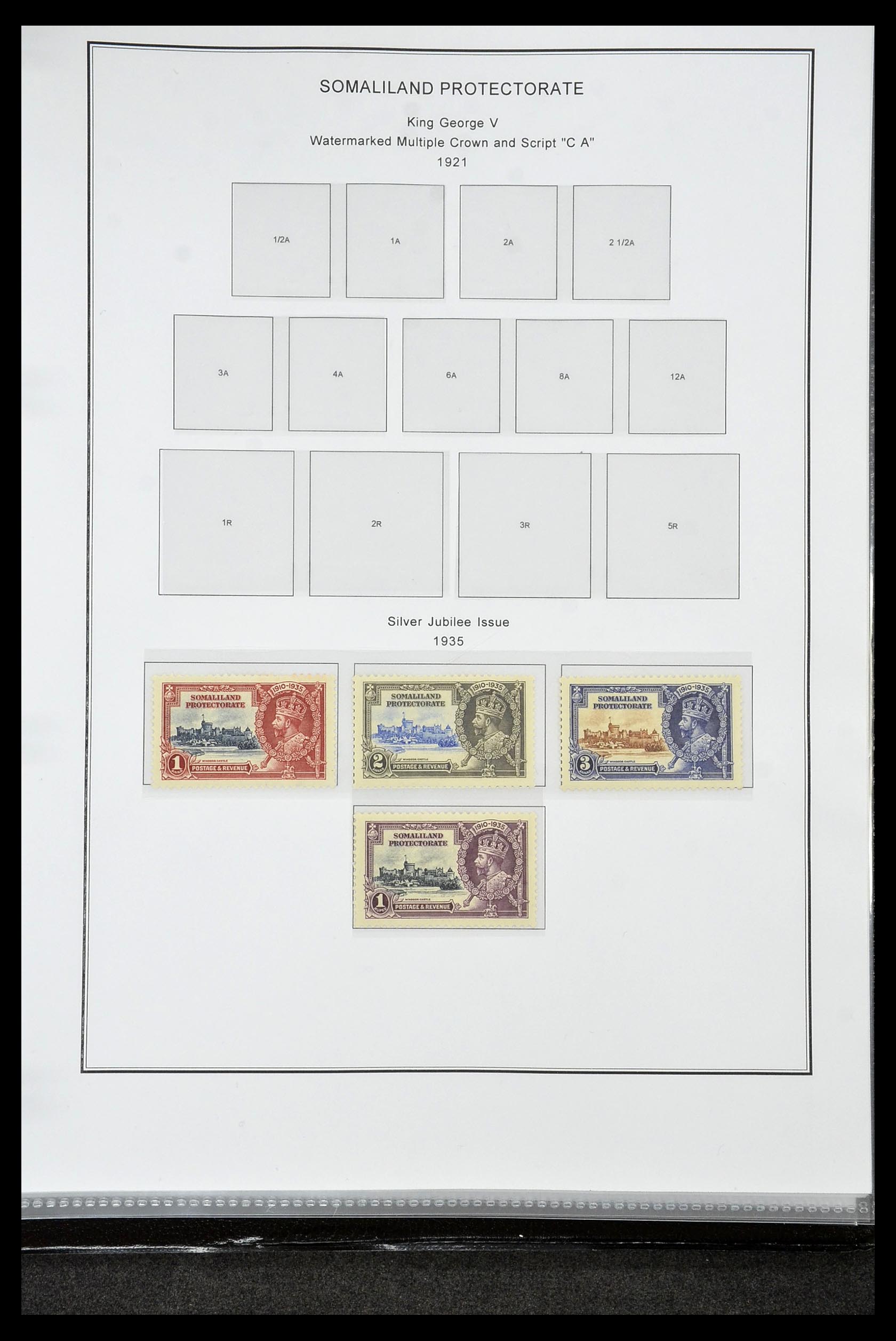 35060 0322 - Postzegelverzameling 35060 Engeland en kolonien 1840-1970.
