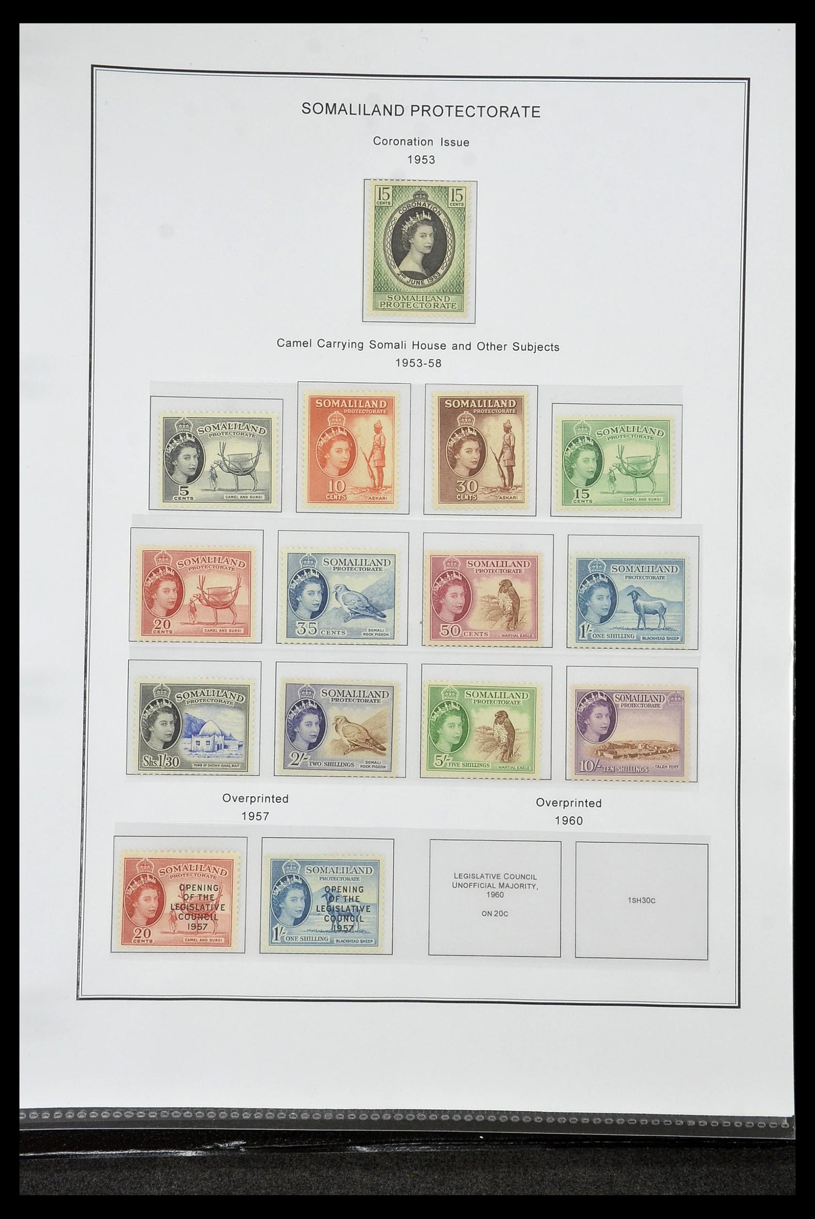 35060 0326 - Postzegelverzameling 35060 Engeland en kolonien 1840-1970.