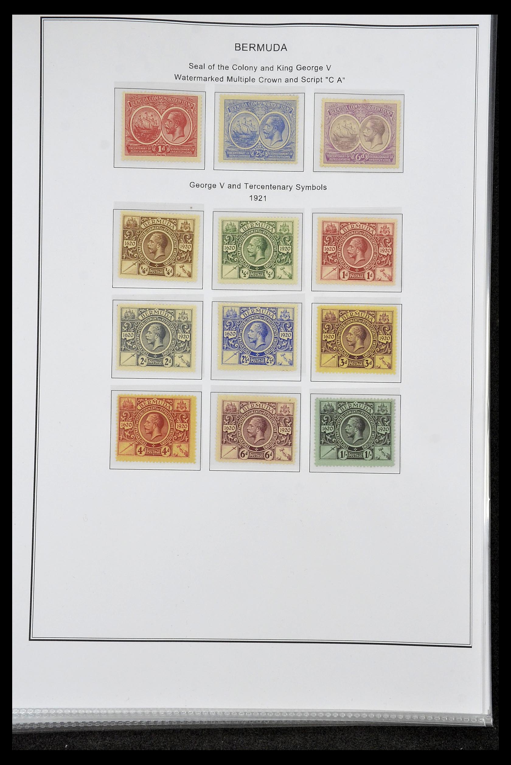 35060 0331 - Postzegelverzameling 35060 Engeland en kolonien 1840-1970.