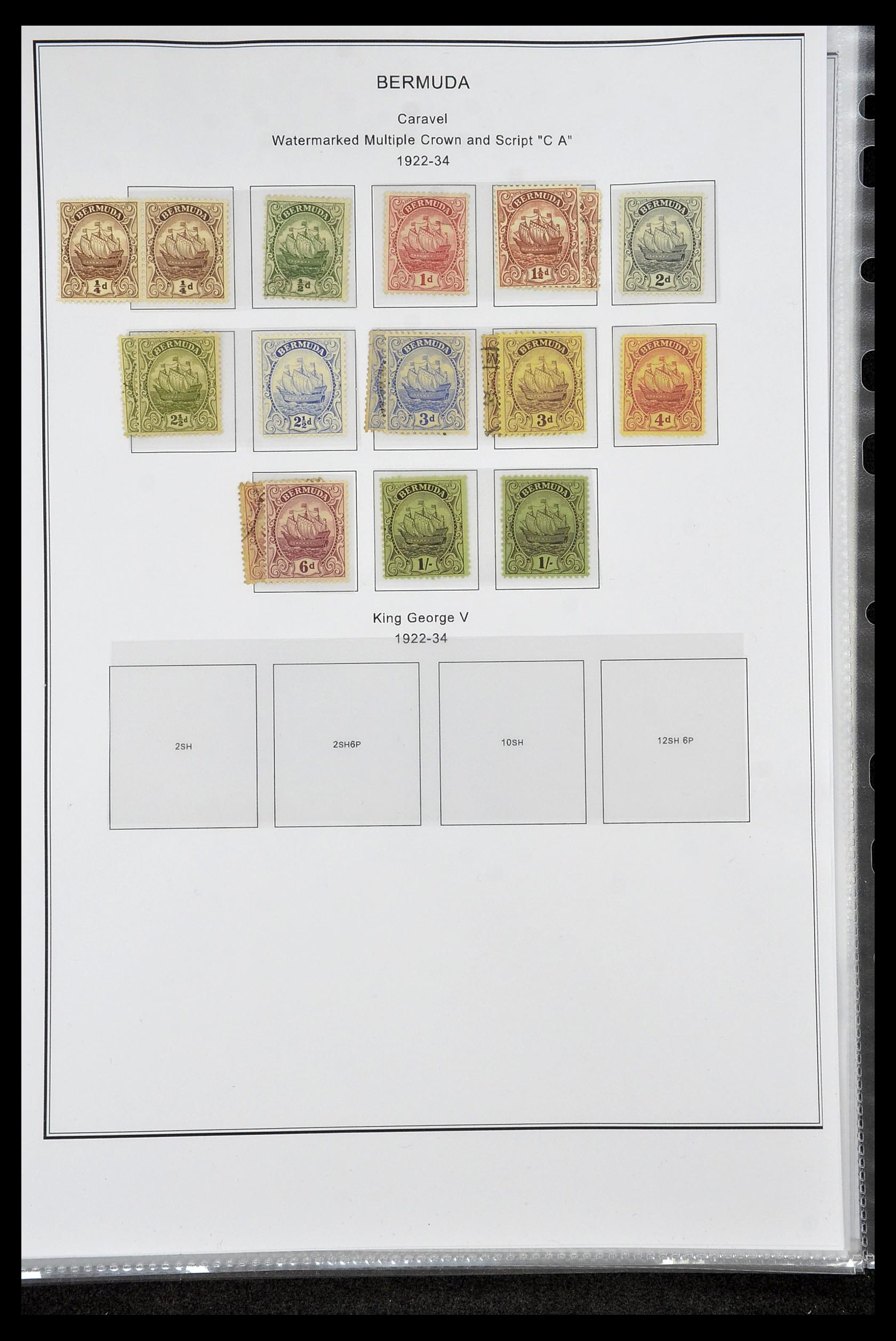 35060 0332 - Postzegelverzameling 35060 Engeland en kolonien 1840-1970.