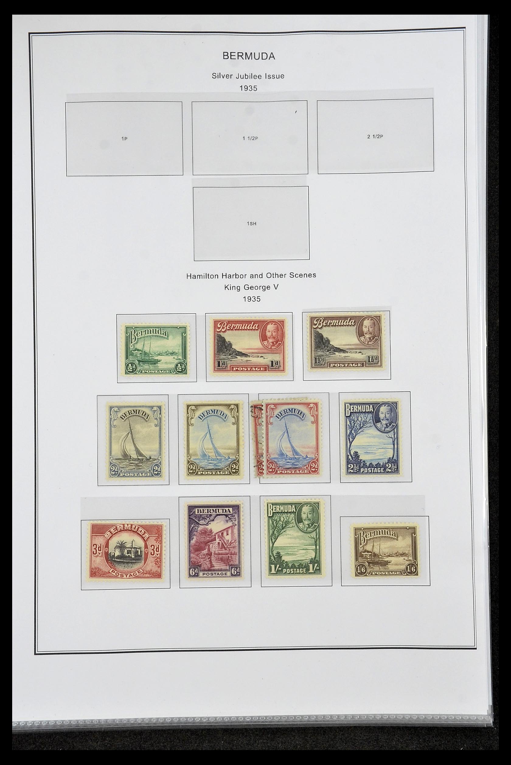 35060 0333 - Postzegelverzameling 35060 Engeland en kolonien 1840-1970.