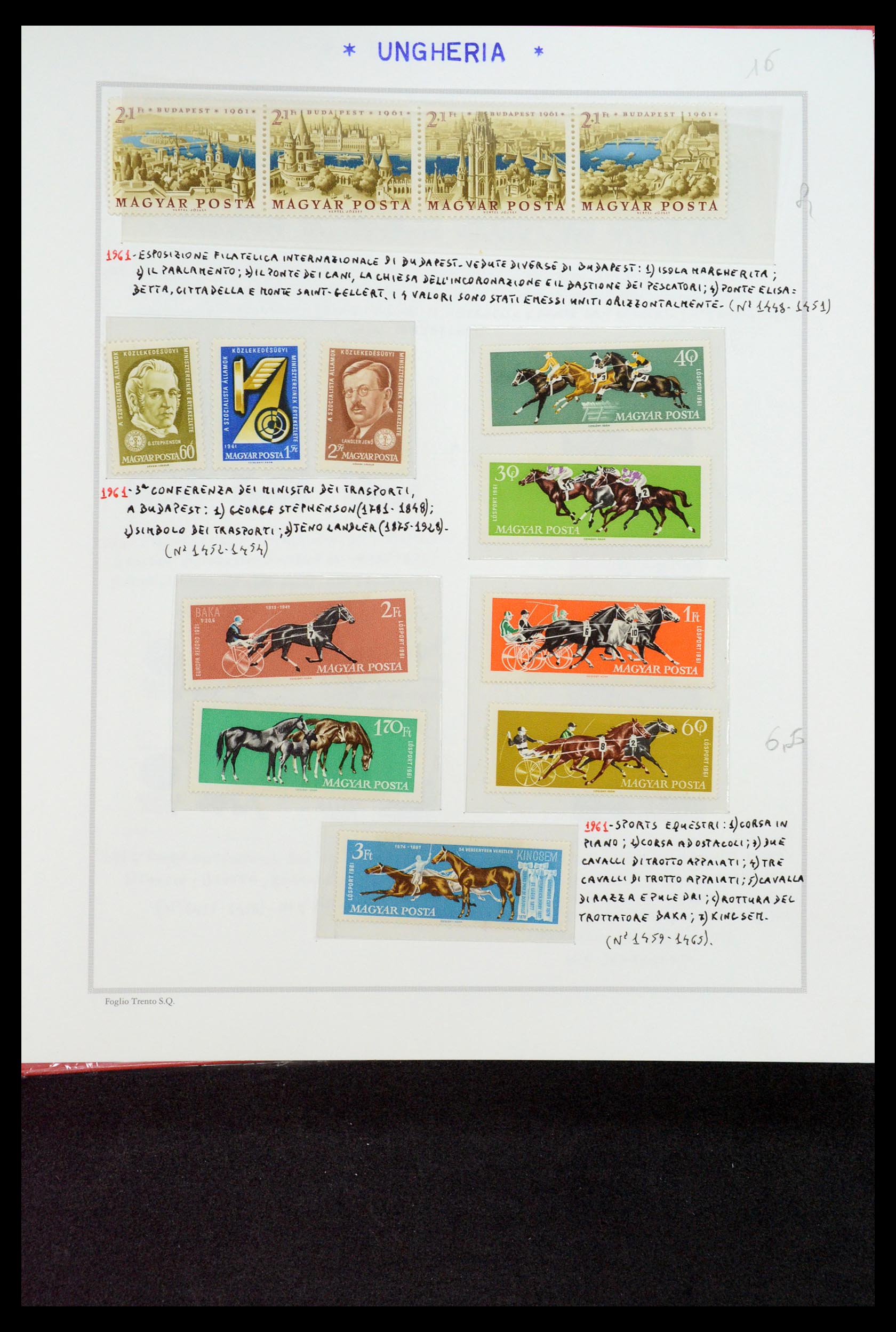 35091 124 - Postzegelverzameling 35091 Hongarije 1913-2012.