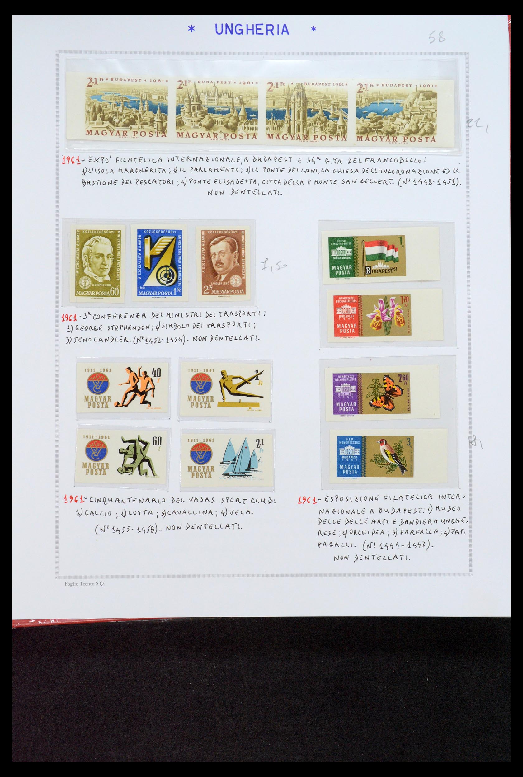 35091 125 - Postzegelverzameling 35091 Hongarije 1913-2012.