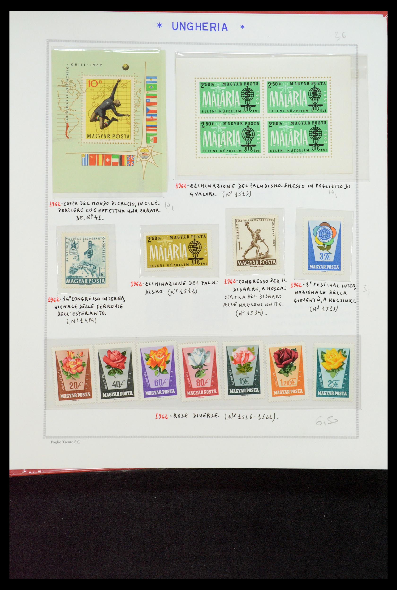 35091 133 - Postzegelverzameling 35091 Hongarije 1913-2012.