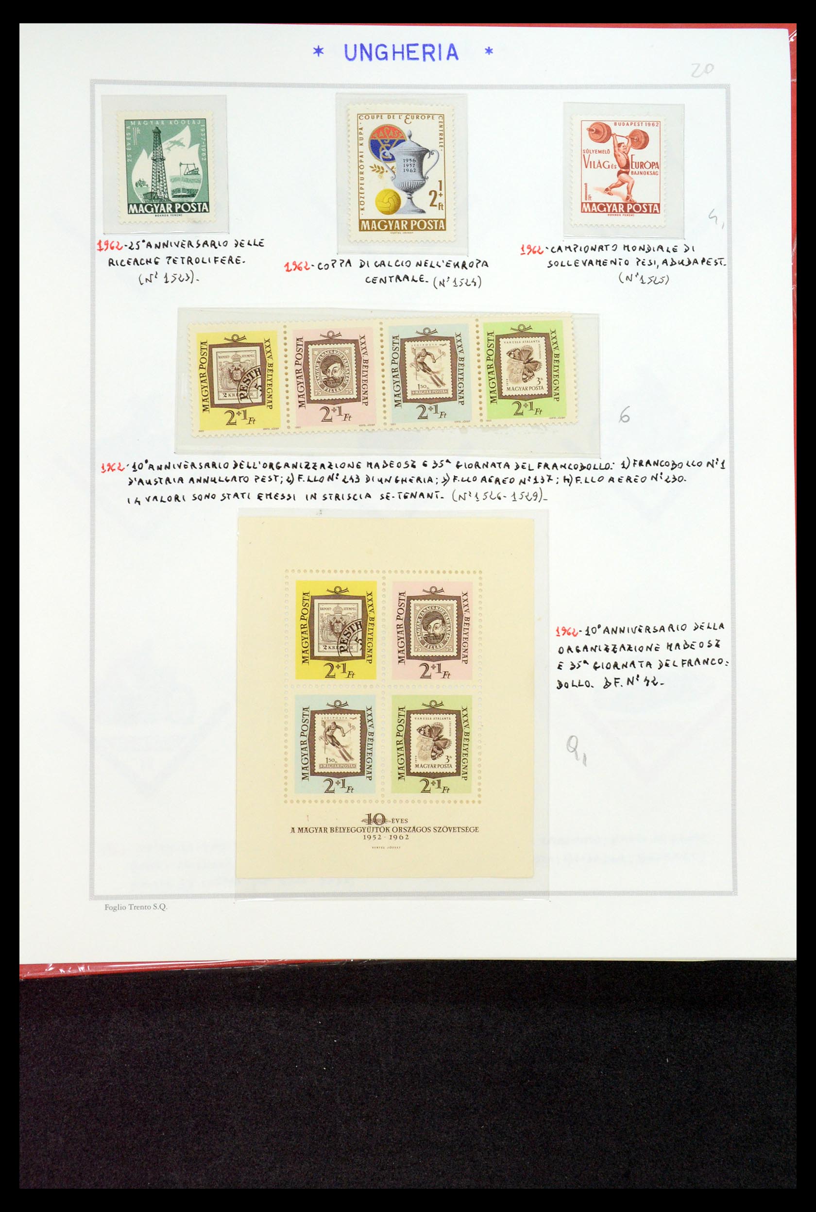 35091 134 - Postzegelverzameling 35091 Hongarije 1913-2012.