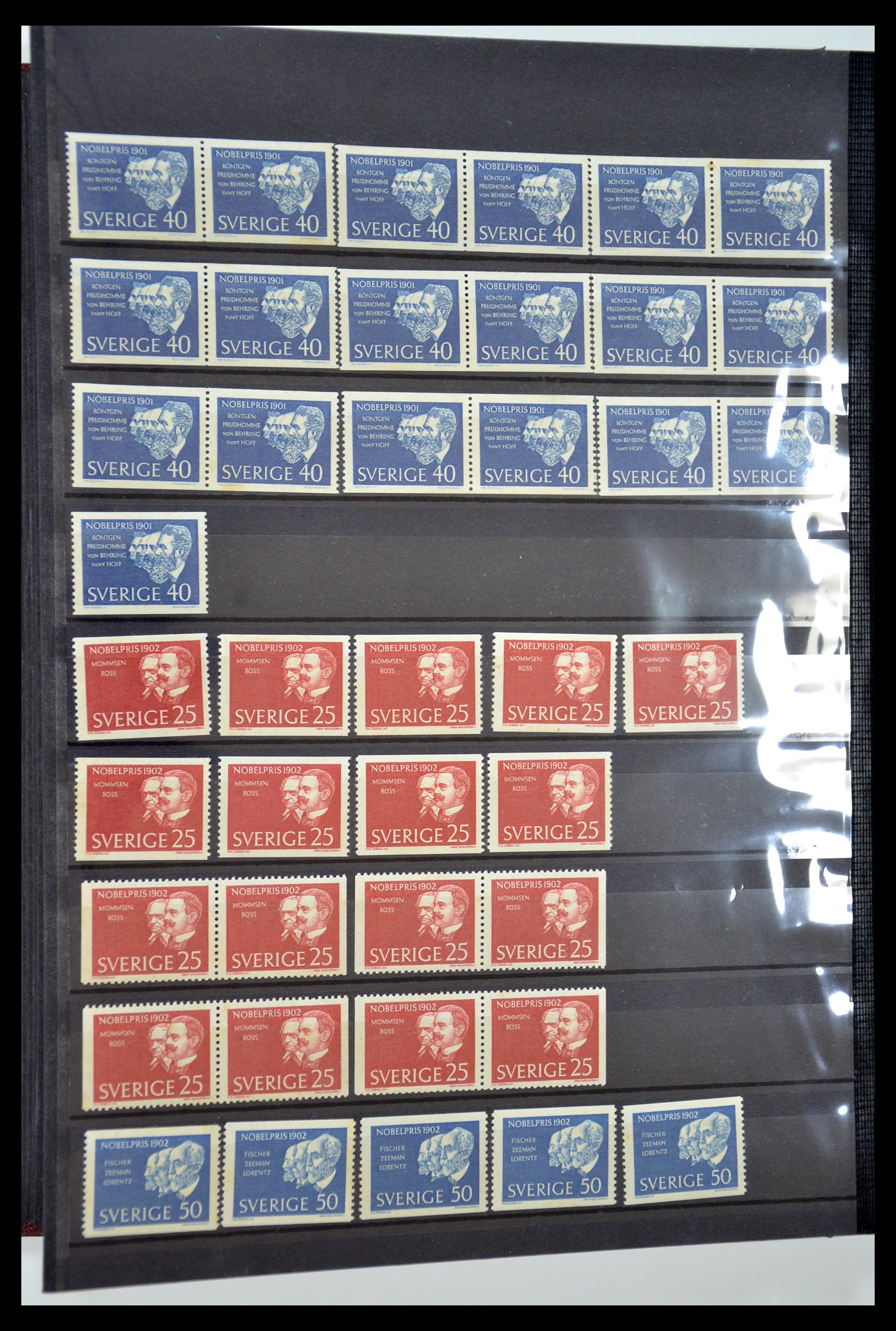 35110 163 - Postzegelverzameling 35110 Zweden 1891-1980.