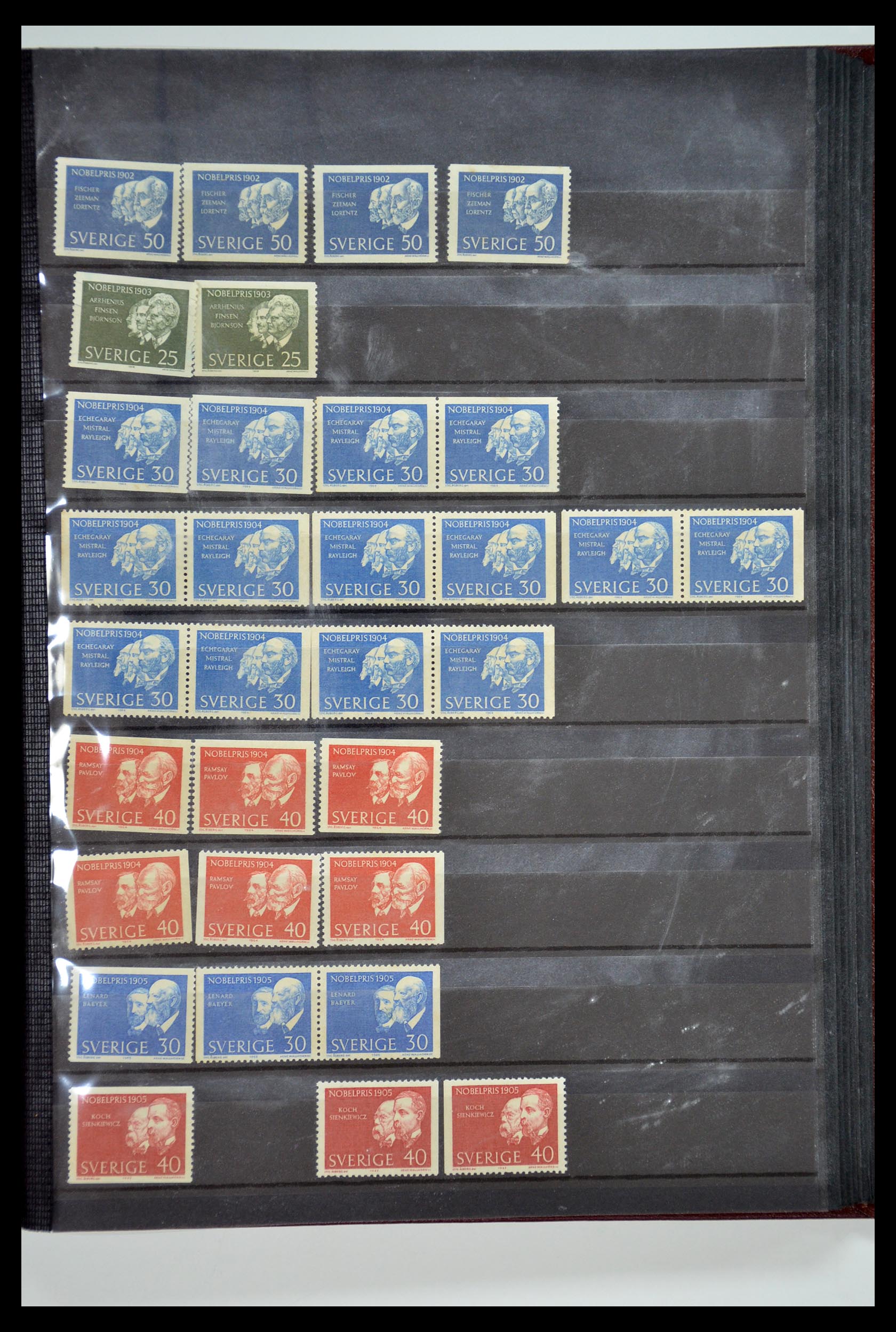 35110 164 - Postzegelverzameling 35110 Zweden 1891-1980.