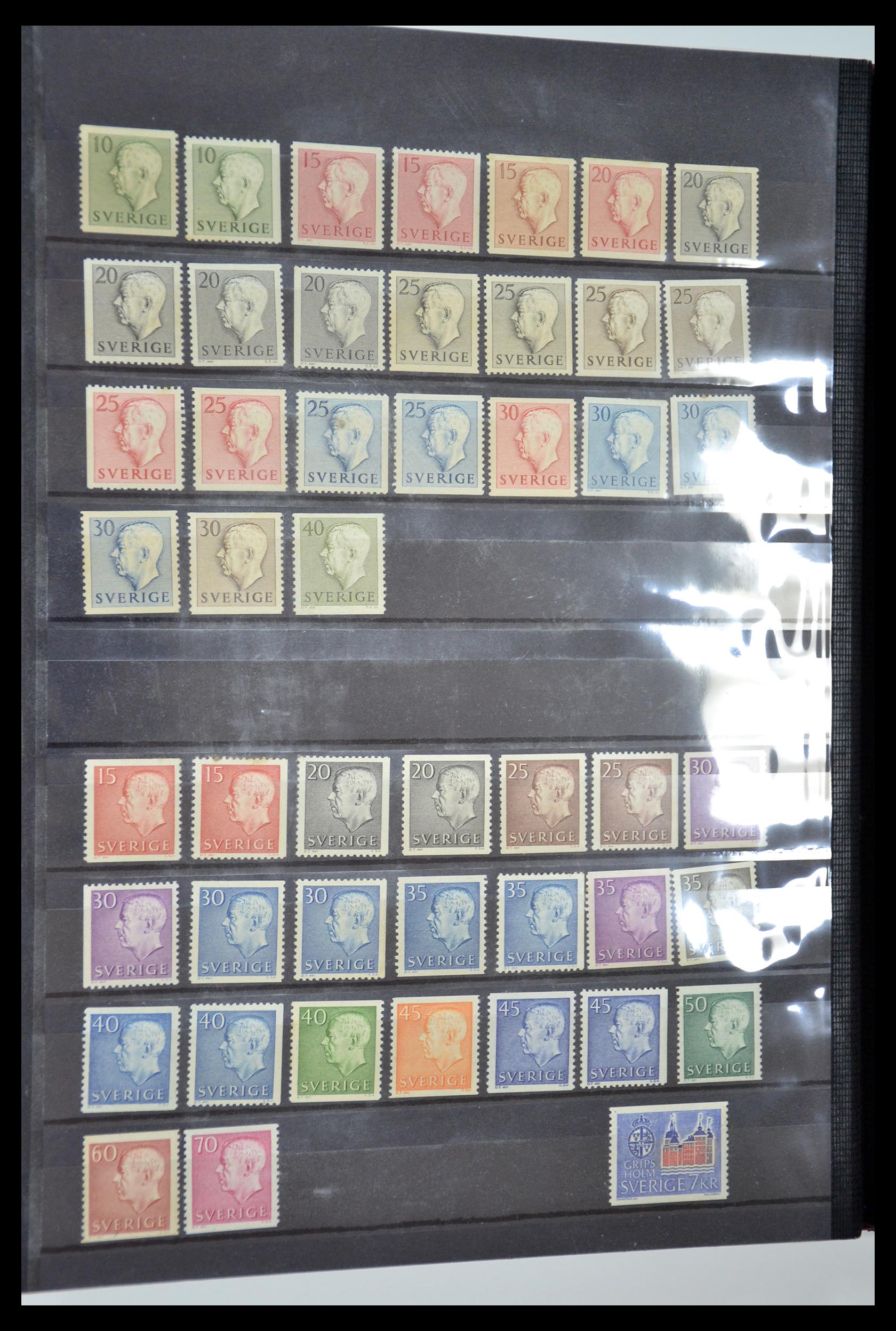 35110 165 - Postzegelverzameling 35110 Zweden 1891-1980.