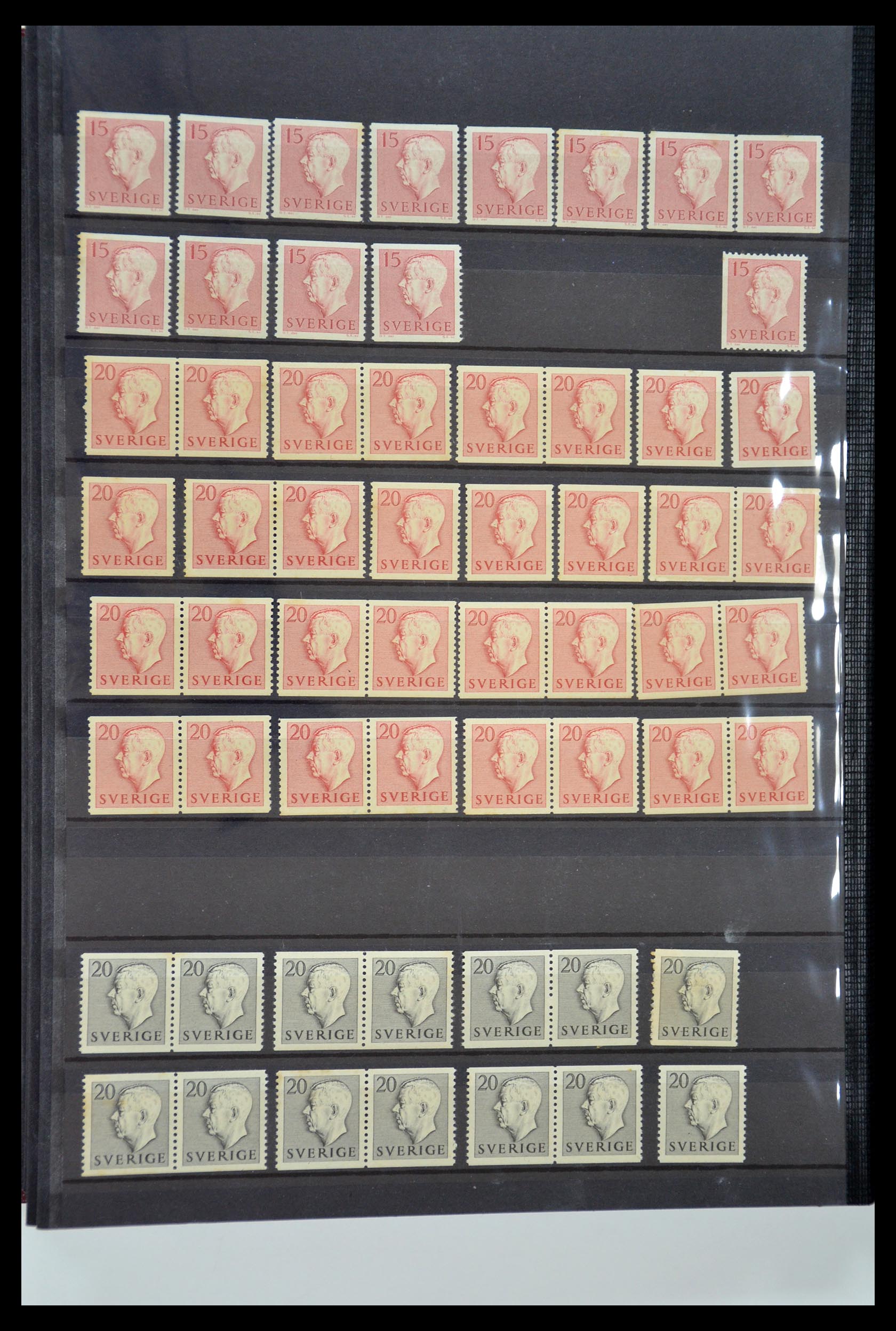 35110 167 - Postzegelverzameling 35110 Zweden 1891-1980.