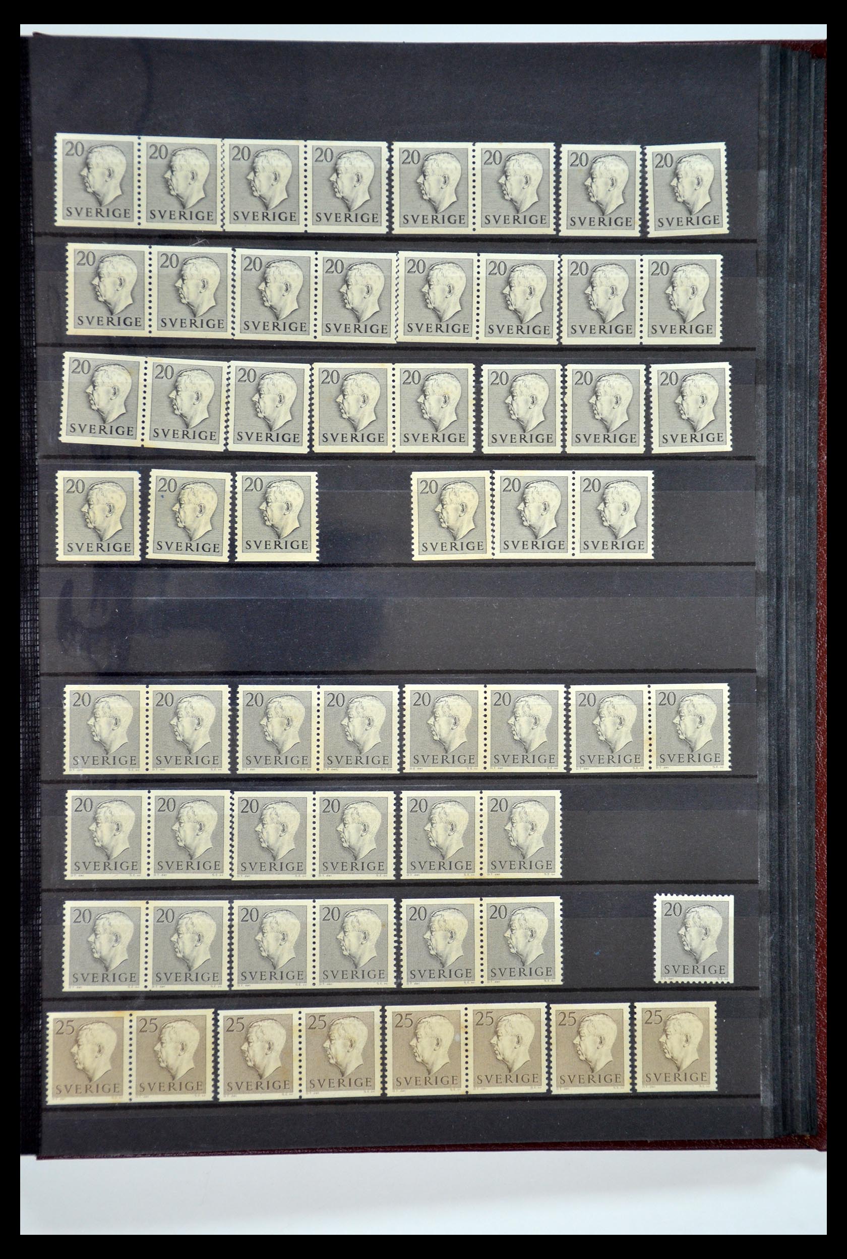 35110 168 - Postzegelverzameling 35110 Zweden 1891-1980.