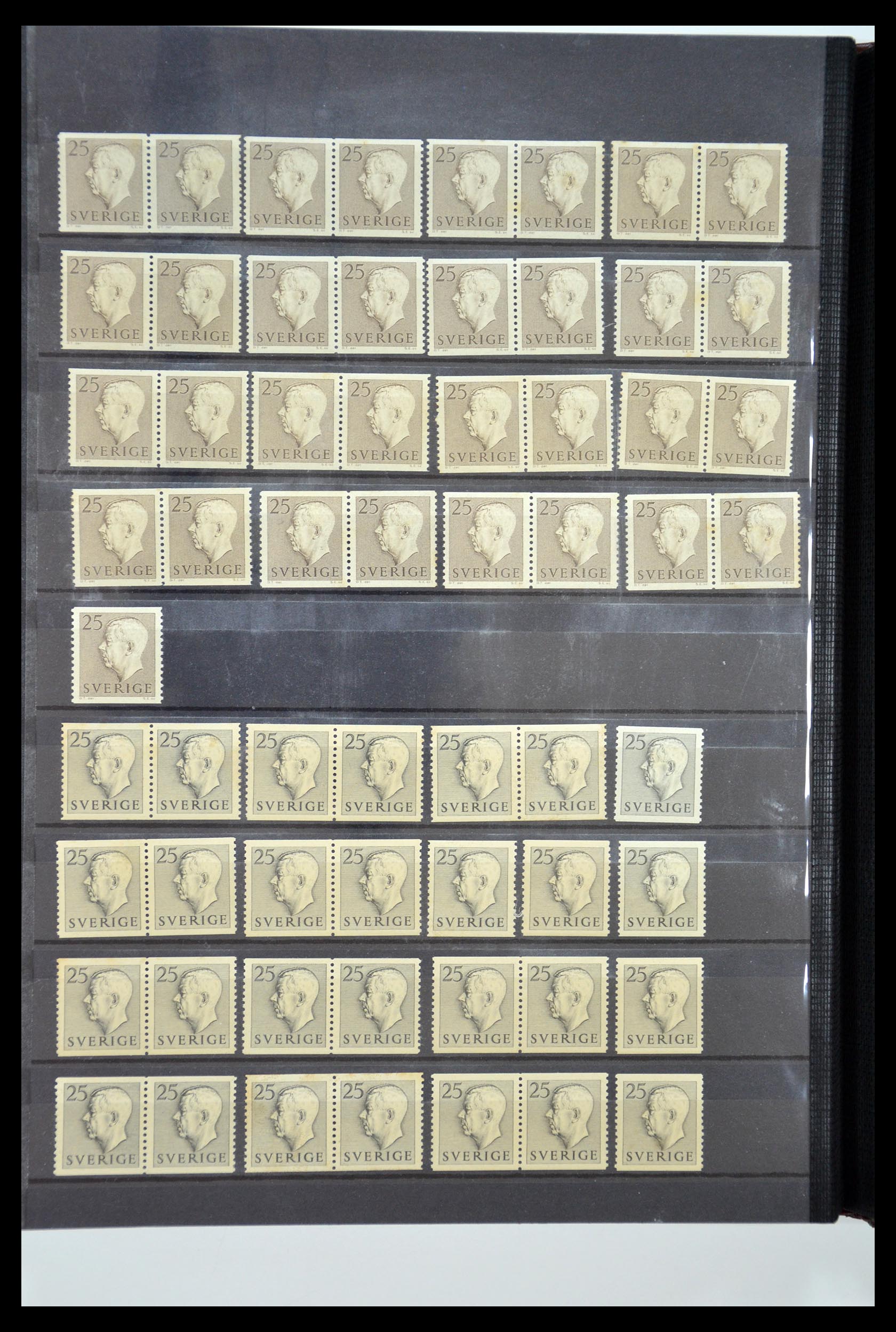 35110 169 - Postzegelverzameling 35110 Zweden 1891-1980.