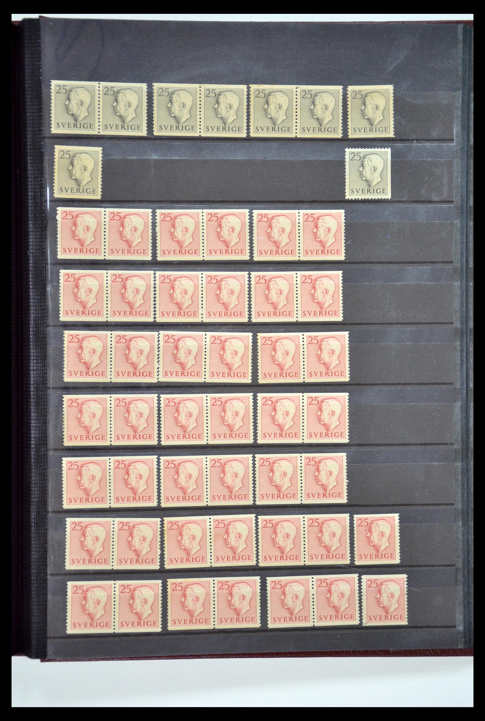 35110 170 - Postzegelverzameling 35110 Zweden 1891-1980.