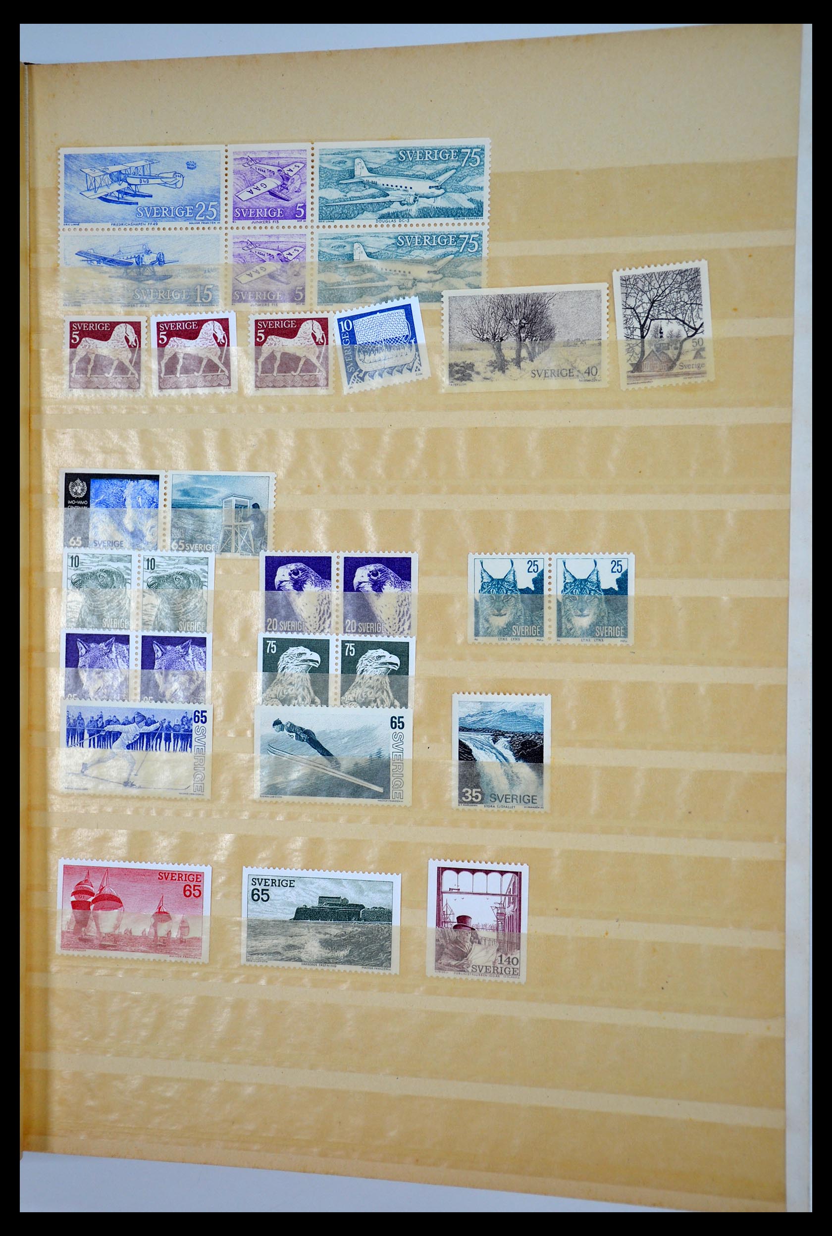 35110 187 - Postzegelverzameling 35110 Zweden 1891-1980.