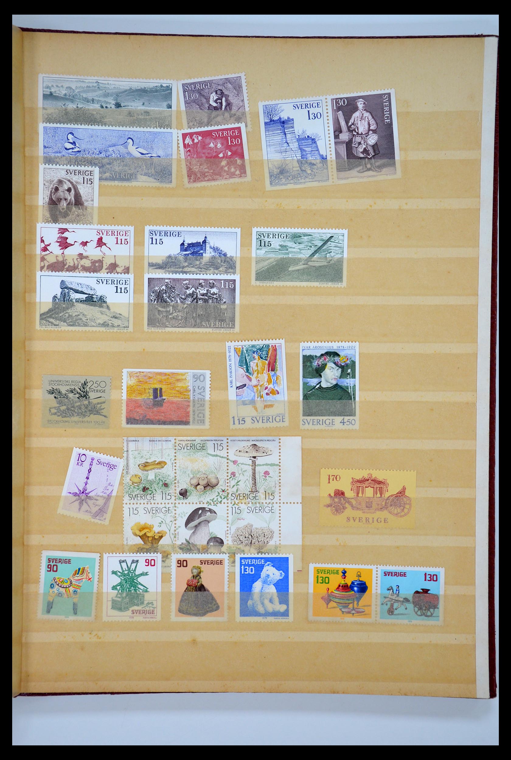 35110 191 - Postzegelverzameling 35110 Zweden 1891-1980.