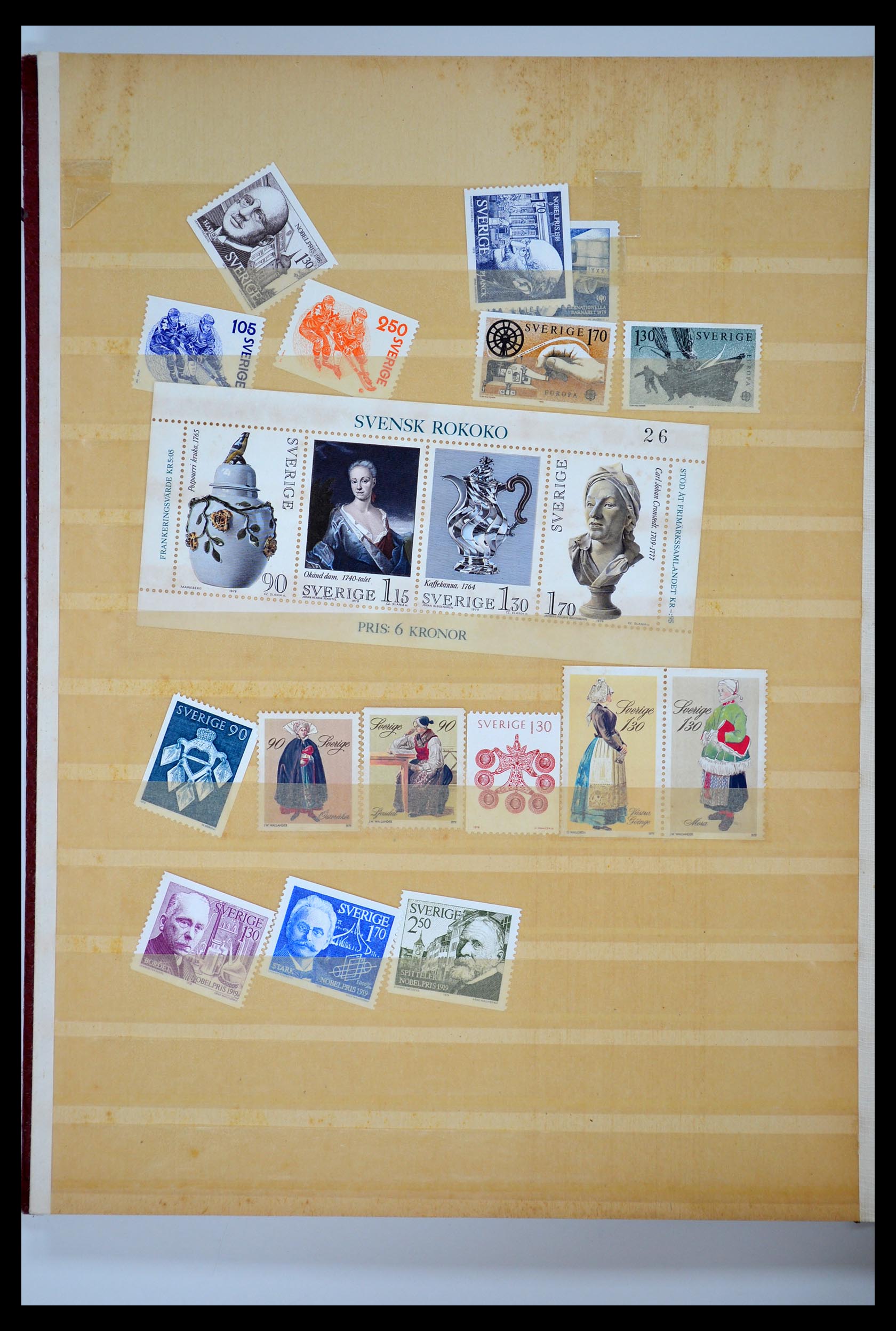 35110 192 - Postzegelverzameling 35110 Zweden 1891-1980.