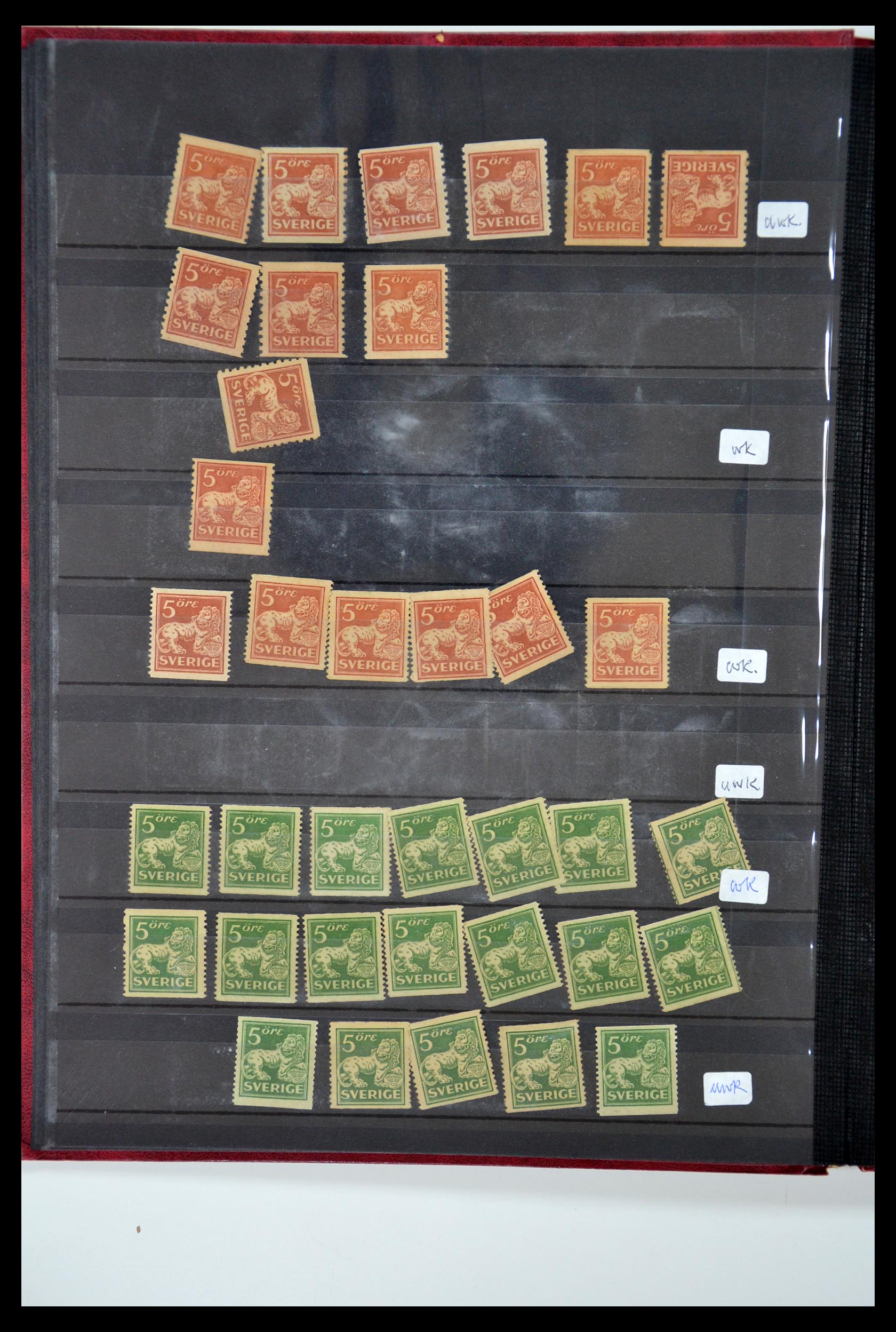 35110 194 - Postzegelverzameling 35110 Zweden 1891-1980.