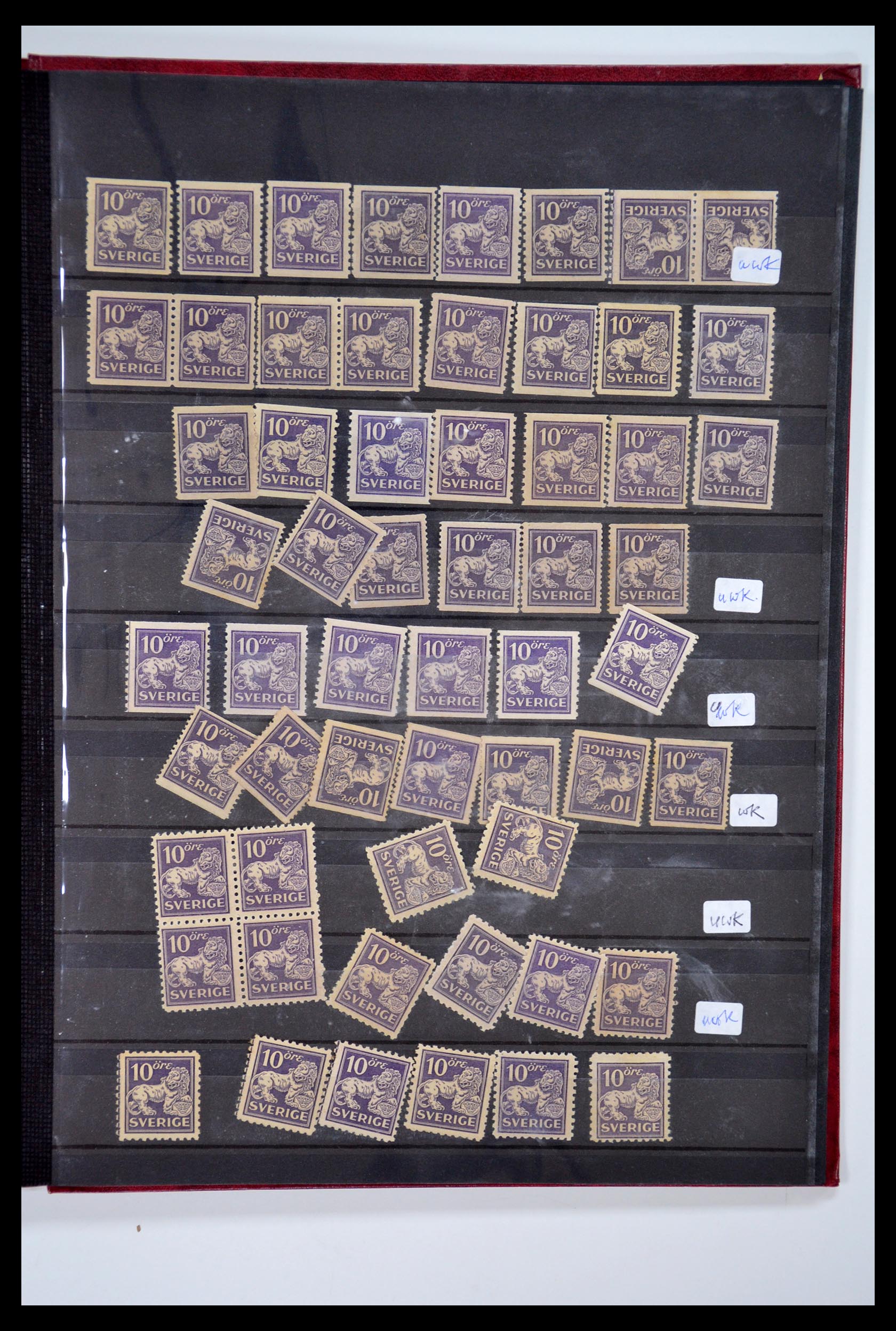 35110 196 - Postzegelverzameling 35110 Zweden 1891-1980.