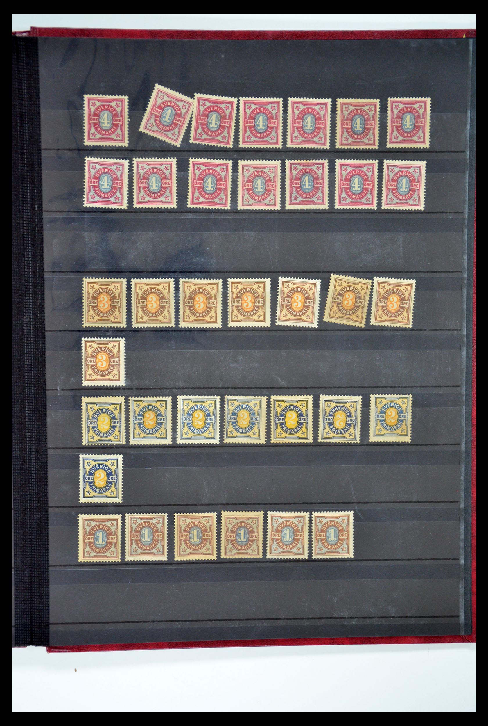 35110 203 - Postzegelverzameling 35110 Zweden 1891-1980.