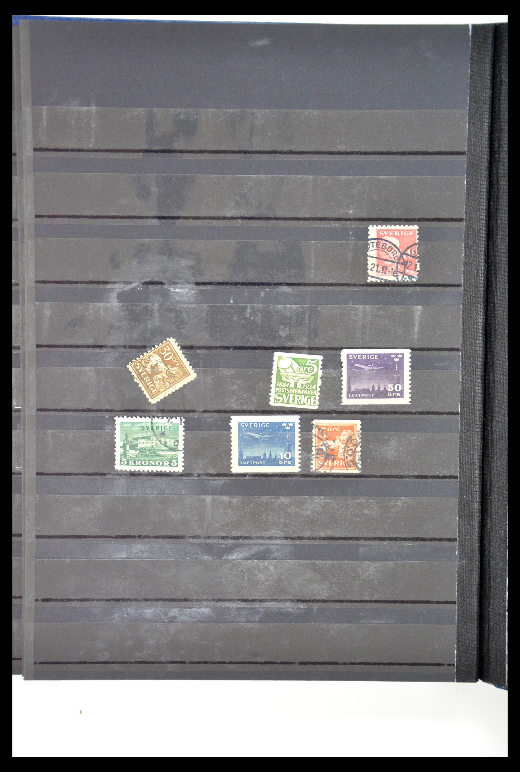 35110 207 - Postzegelverzameling 35110 Zweden 1891-1980.