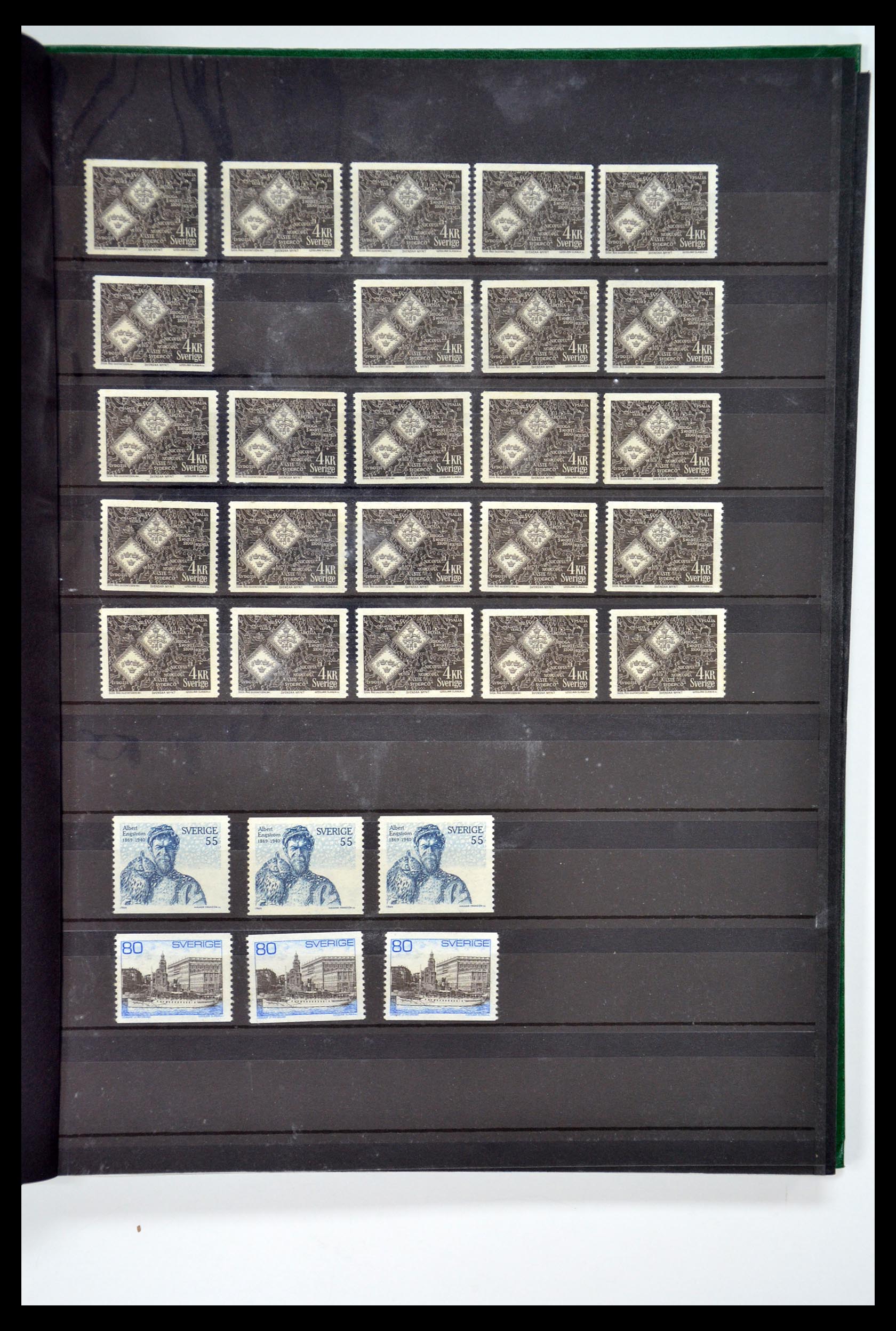 35110 211 - Postzegelverzameling 35110 Zweden 1891-1980.