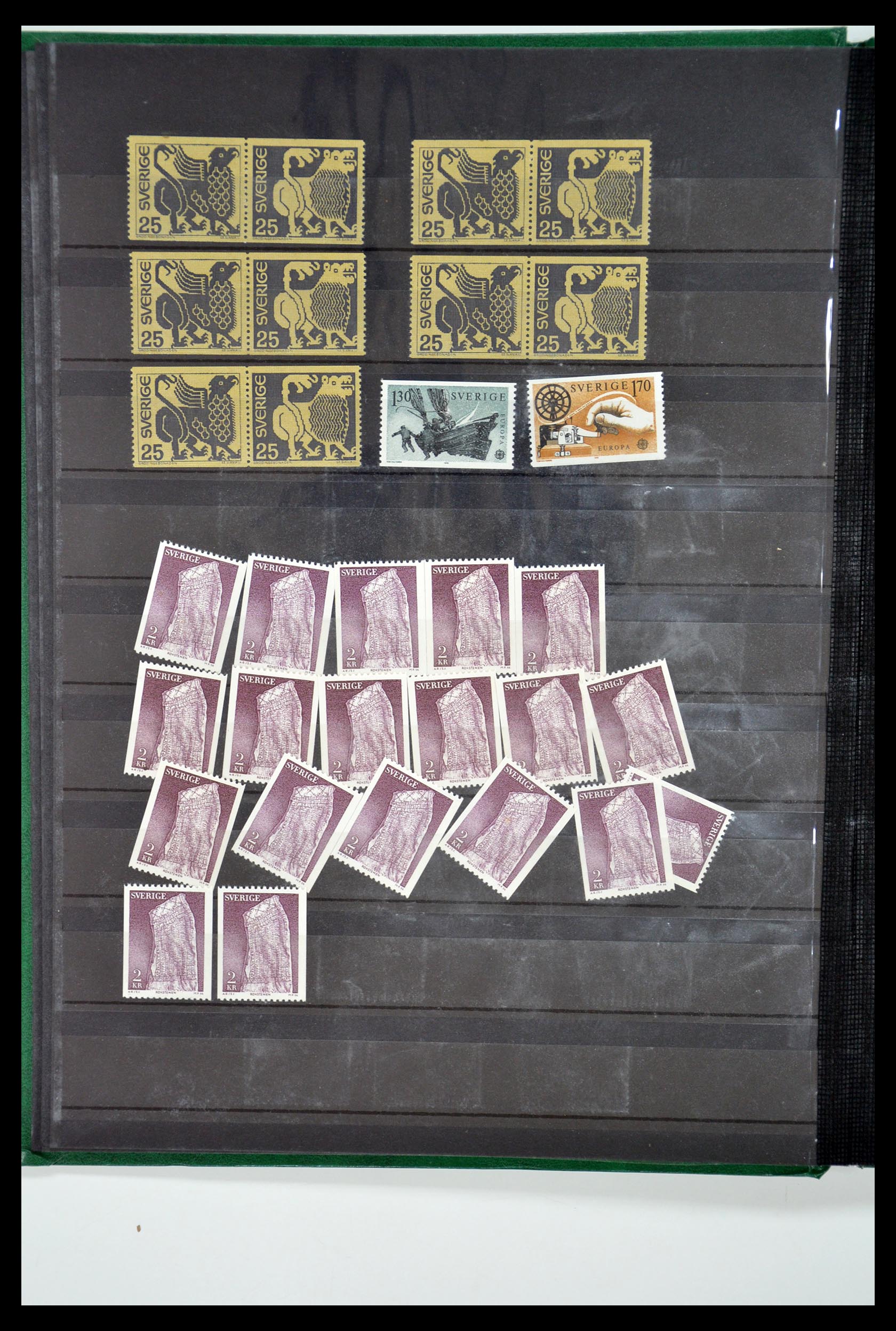 35110 214 - Postzegelverzameling 35110 Zweden 1891-1980.