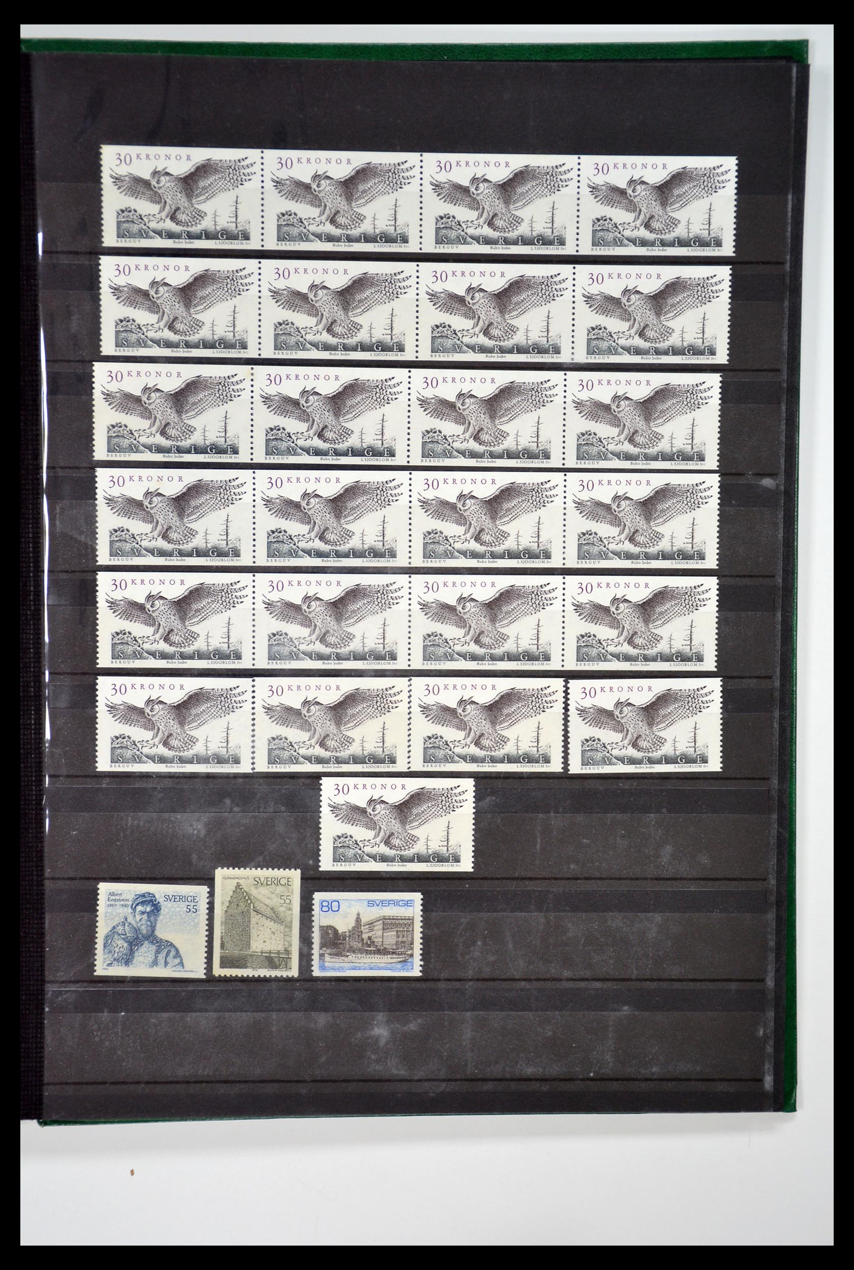 35110 219 - Postzegelverzameling 35110 Zweden 1891-1980.