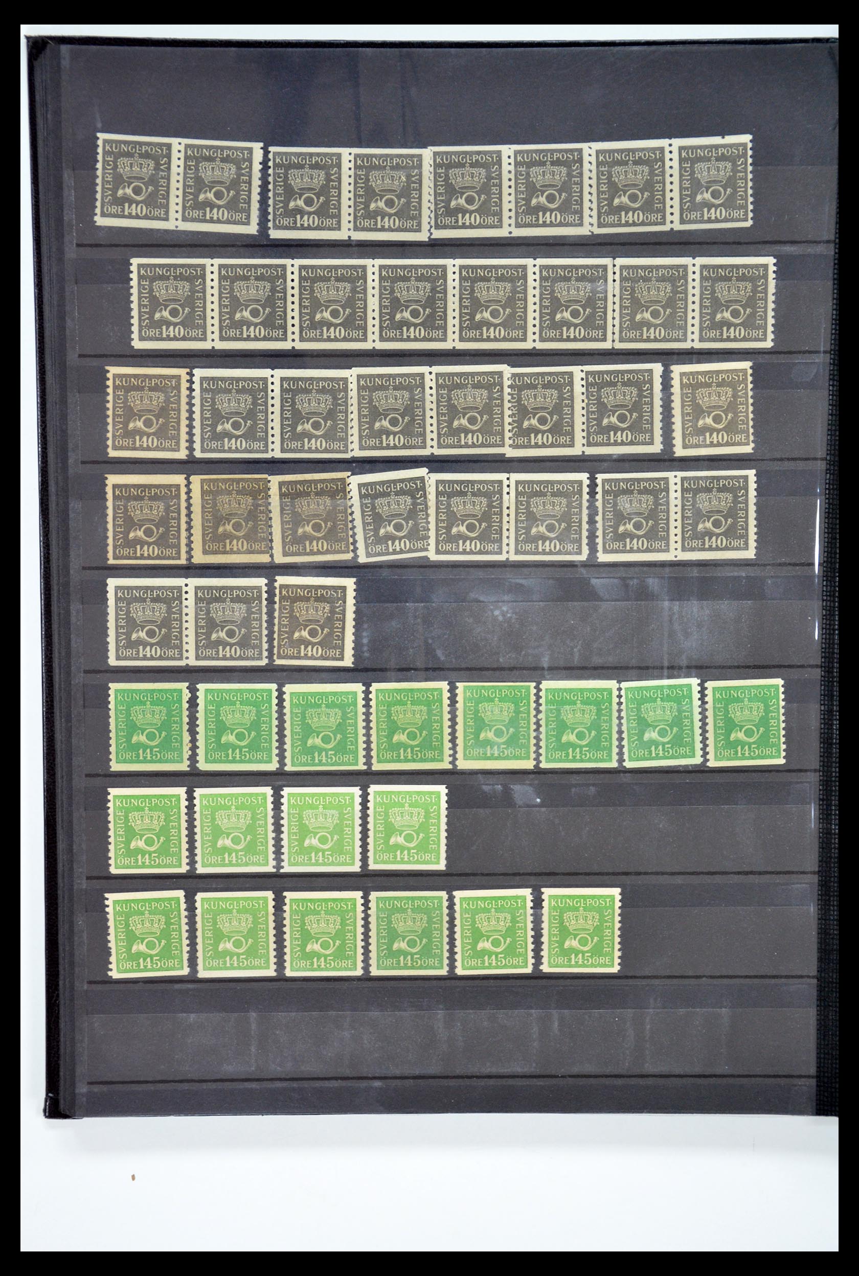 35110 241 - Postzegelverzameling 35110 Zweden 1891-1980.