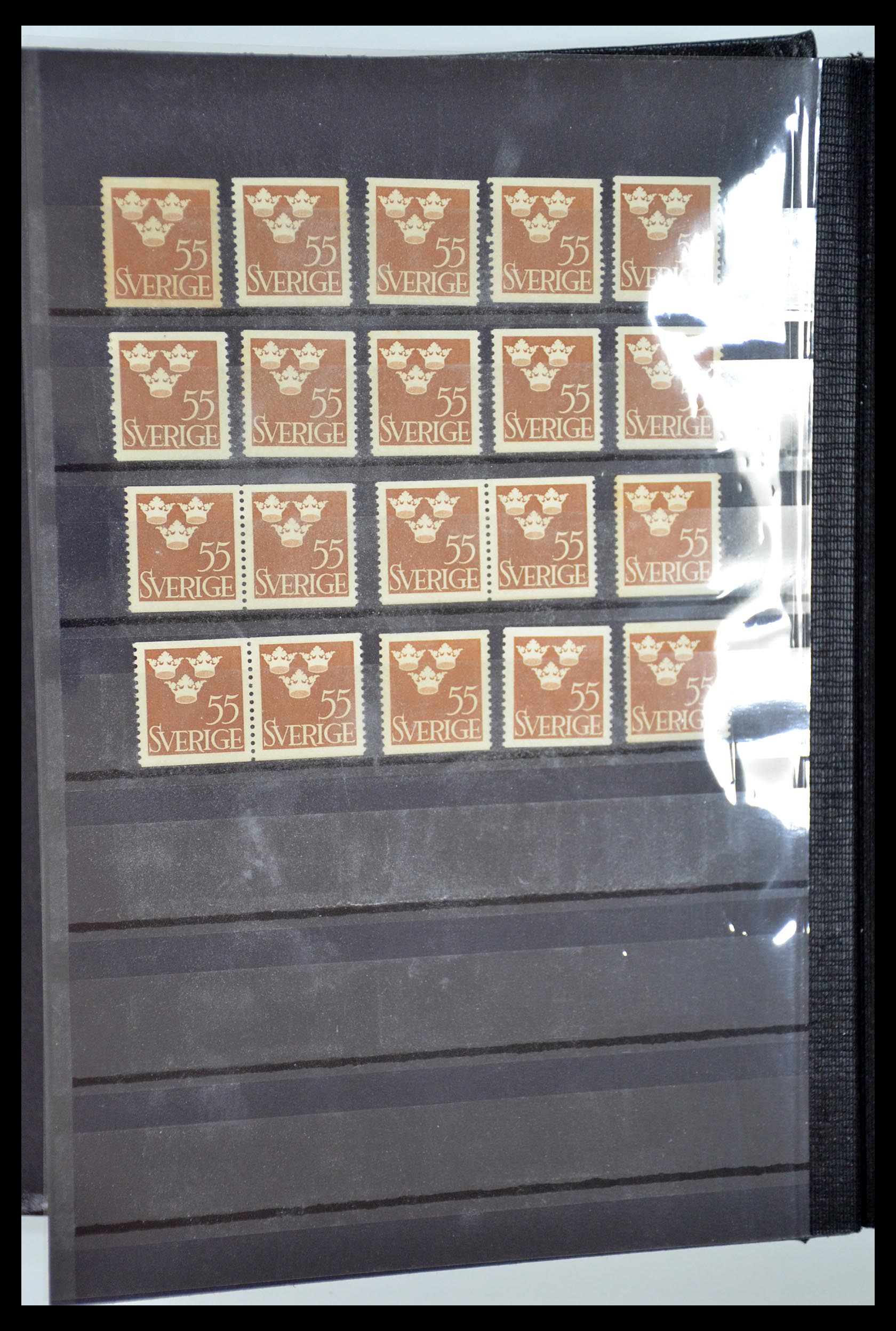 35110 243 - Postzegelverzameling 35110 Zweden 1891-1980.