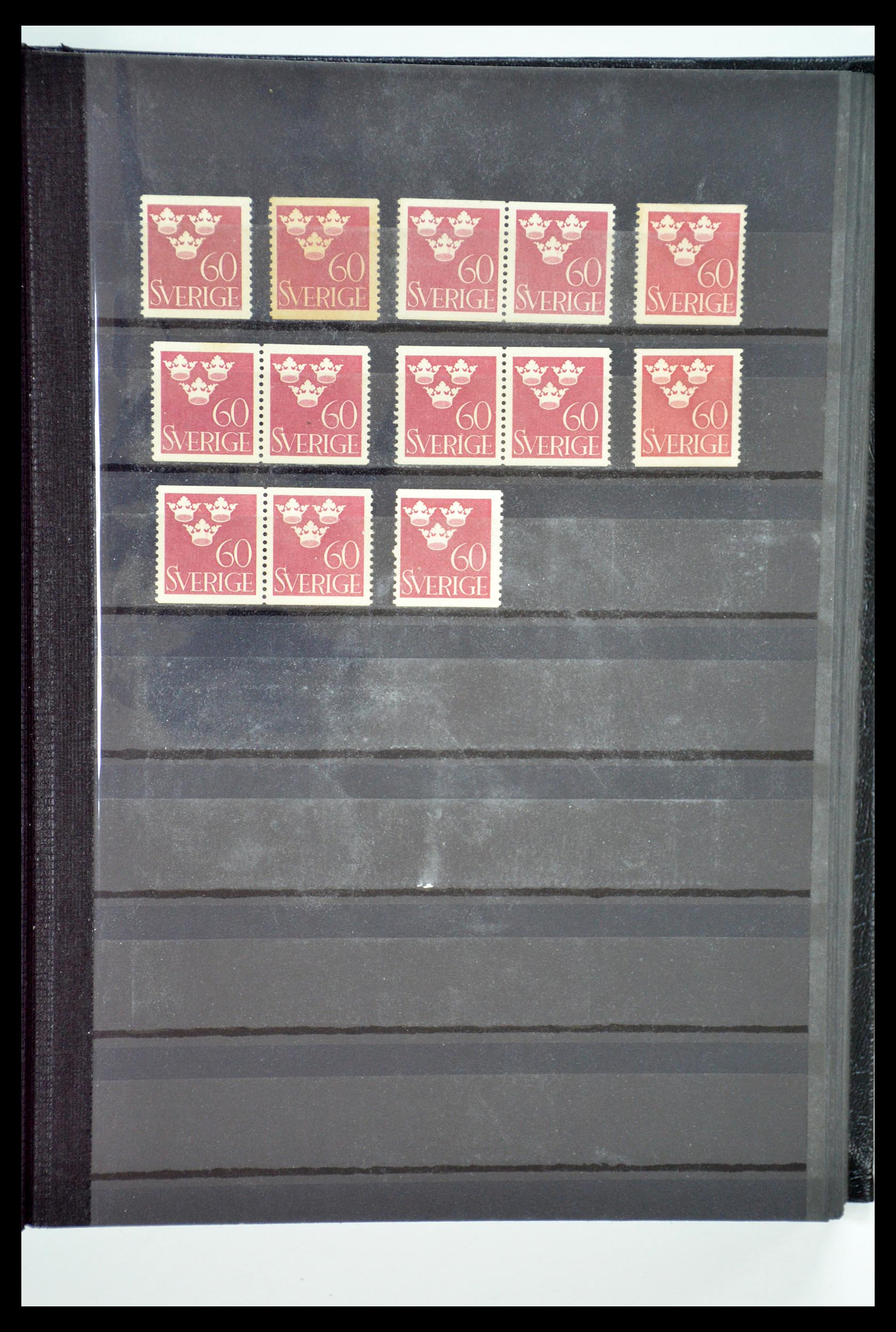 35110 244 - Postzegelverzameling 35110 Zweden 1891-1980.