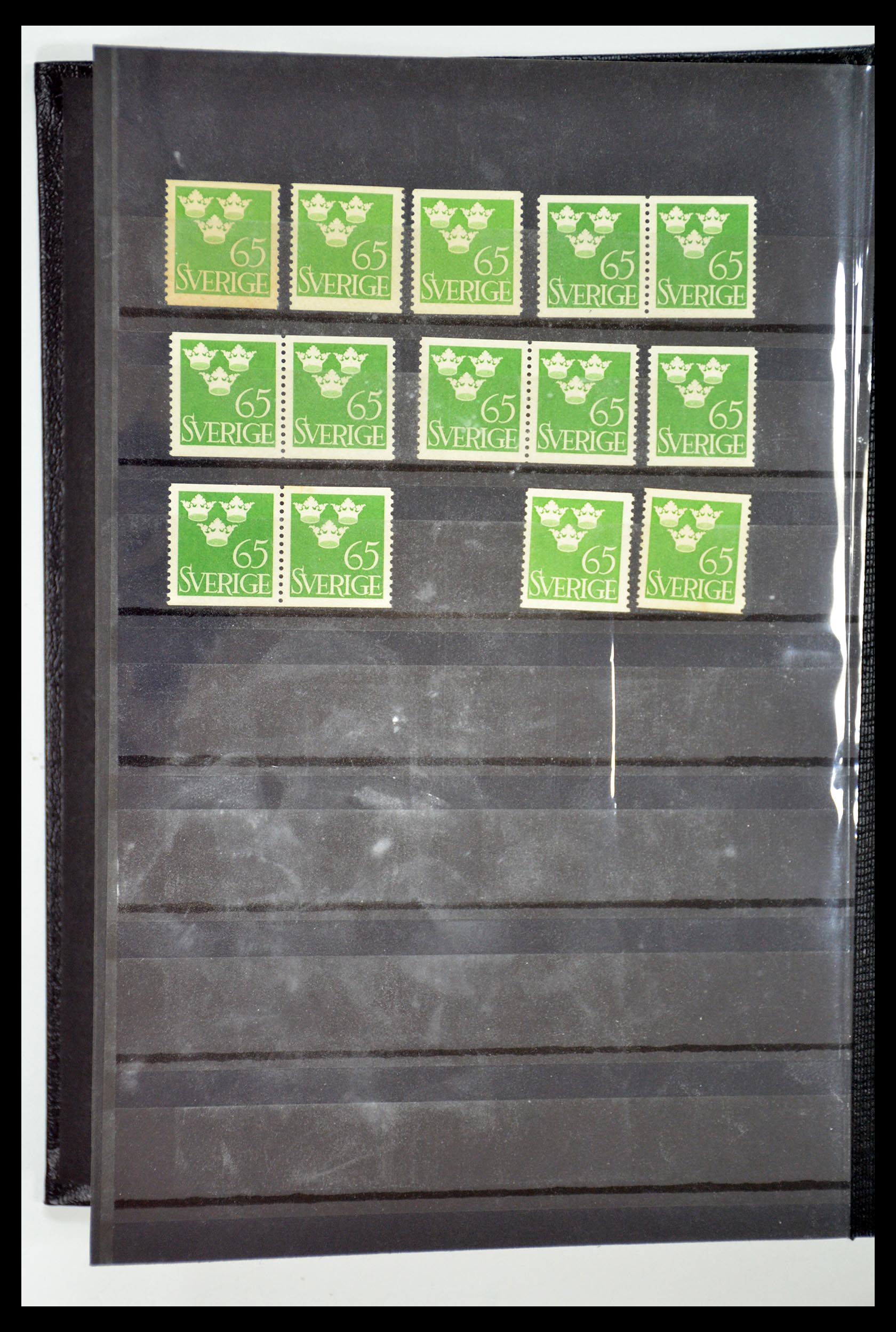 35110 245 - Postzegelverzameling 35110 Zweden 1891-1980.