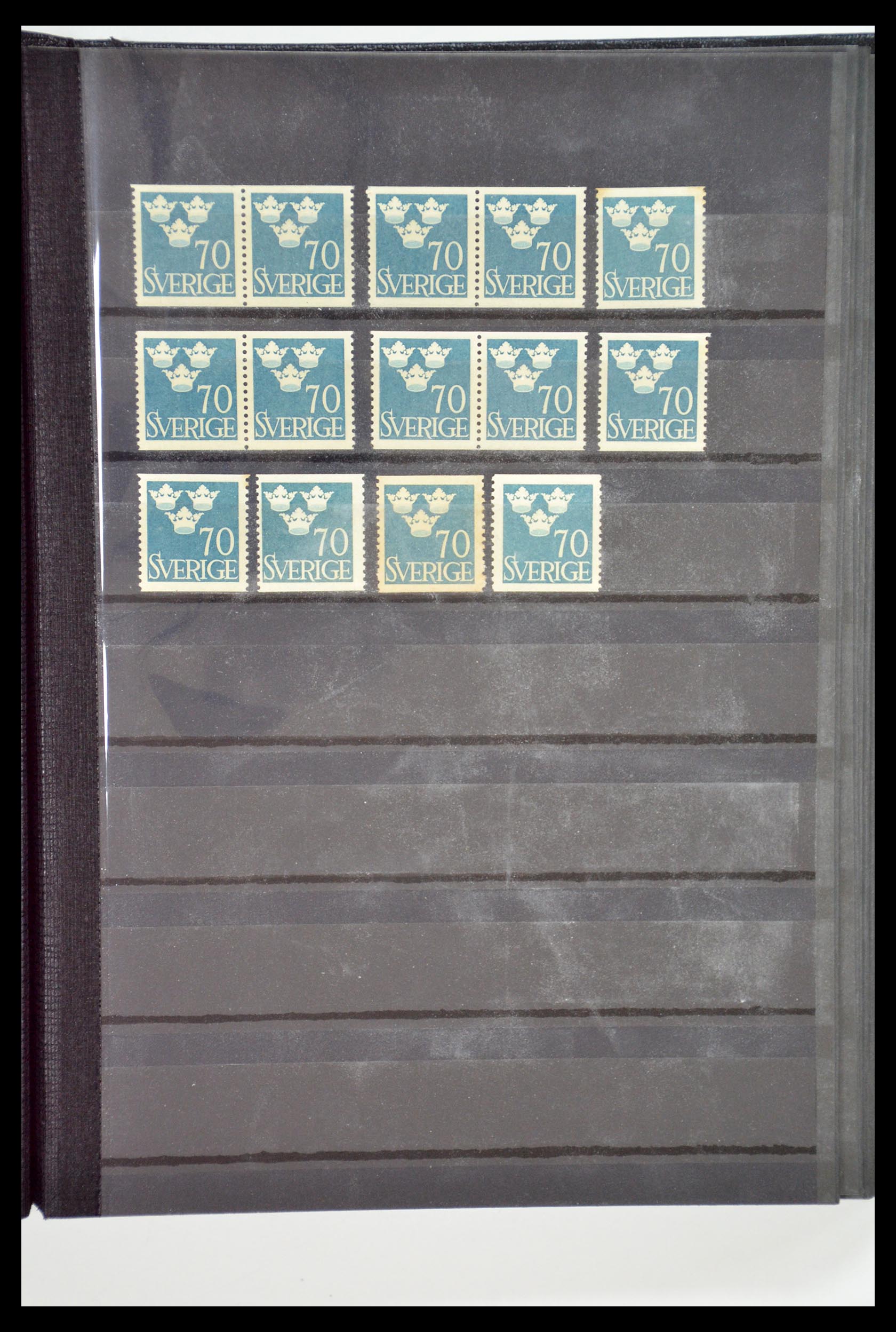 35110 246 - Postzegelverzameling 35110 Zweden 1891-1980.