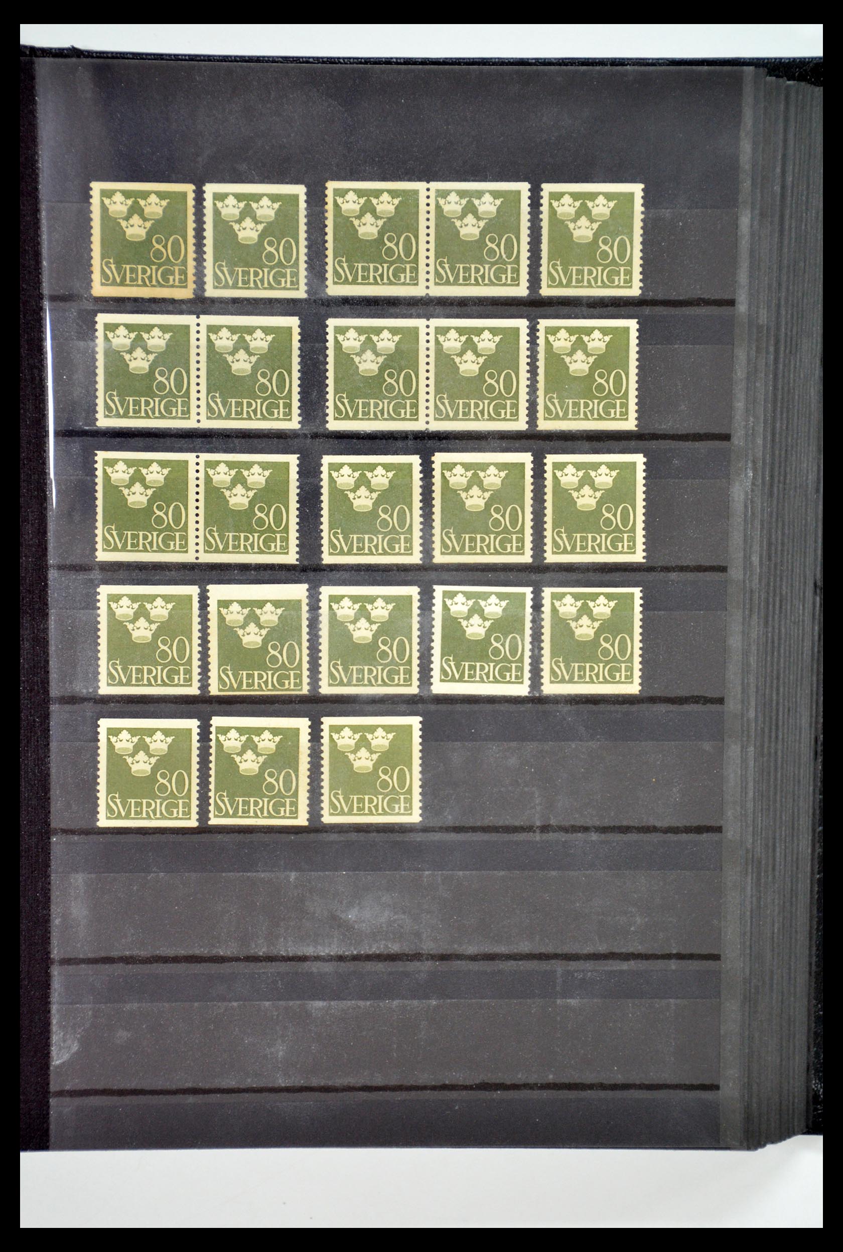 35110 248 - Postzegelverzameling 35110 Zweden 1891-1980.