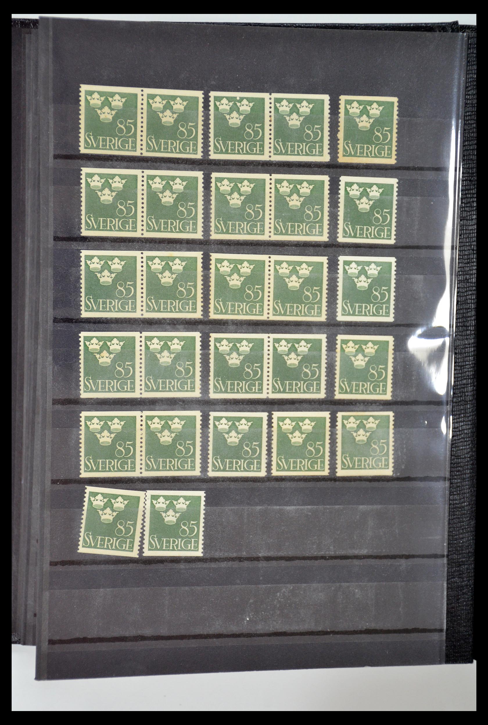 35110 249 - Postzegelverzameling 35110 Zweden 1891-1980.