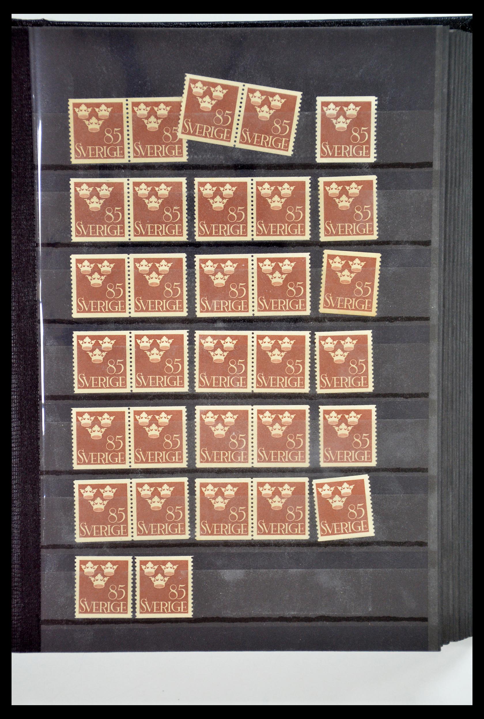 35110 250 - Postzegelverzameling 35110 Zweden 1891-1980.
