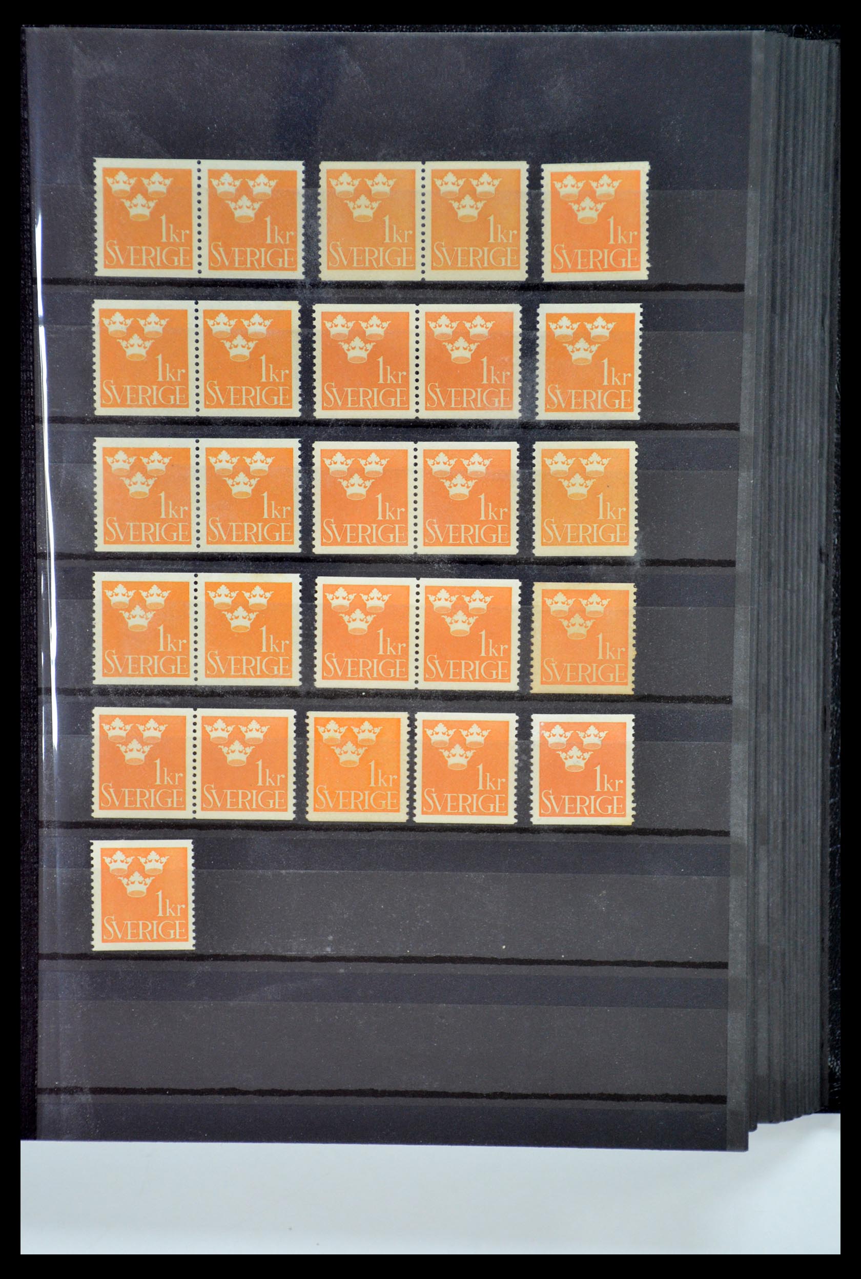 35110 252 - Postzegelverzameling 35110 Zweden 1891-1980.
