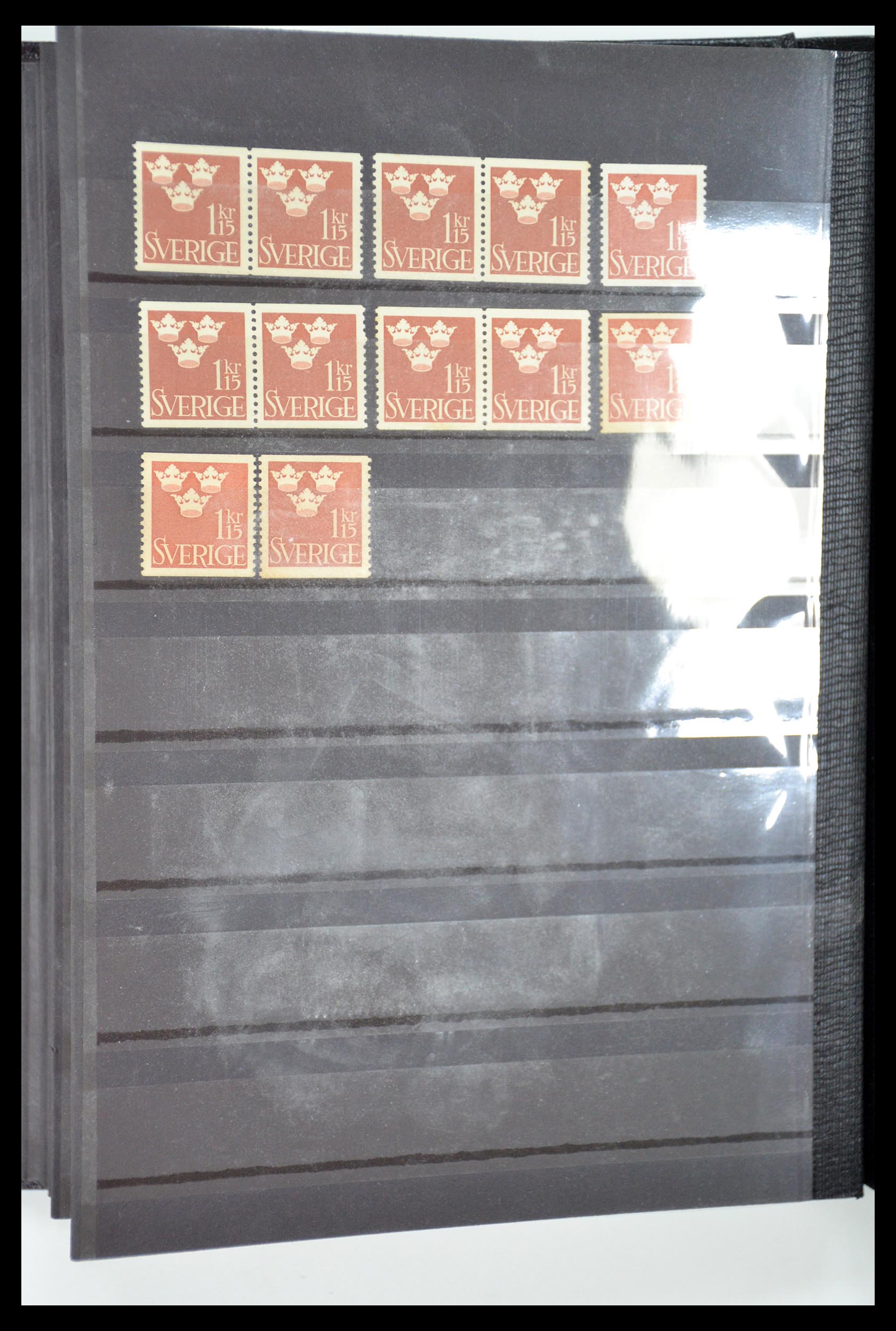 35110 255 - Postzegelverzameling 35110 Zweden 1891-1980.