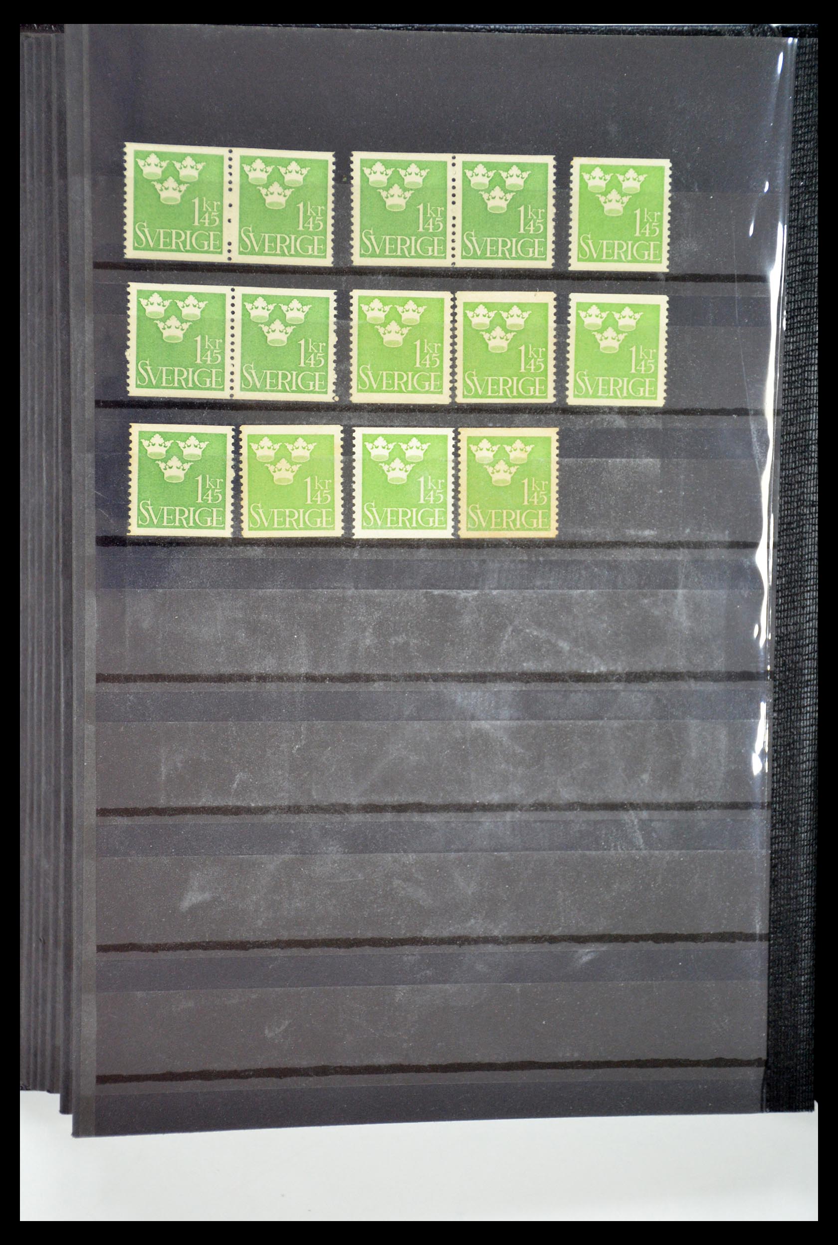 35110 258 - Postzegelverzameling 35110 Zweden 1891-1980.