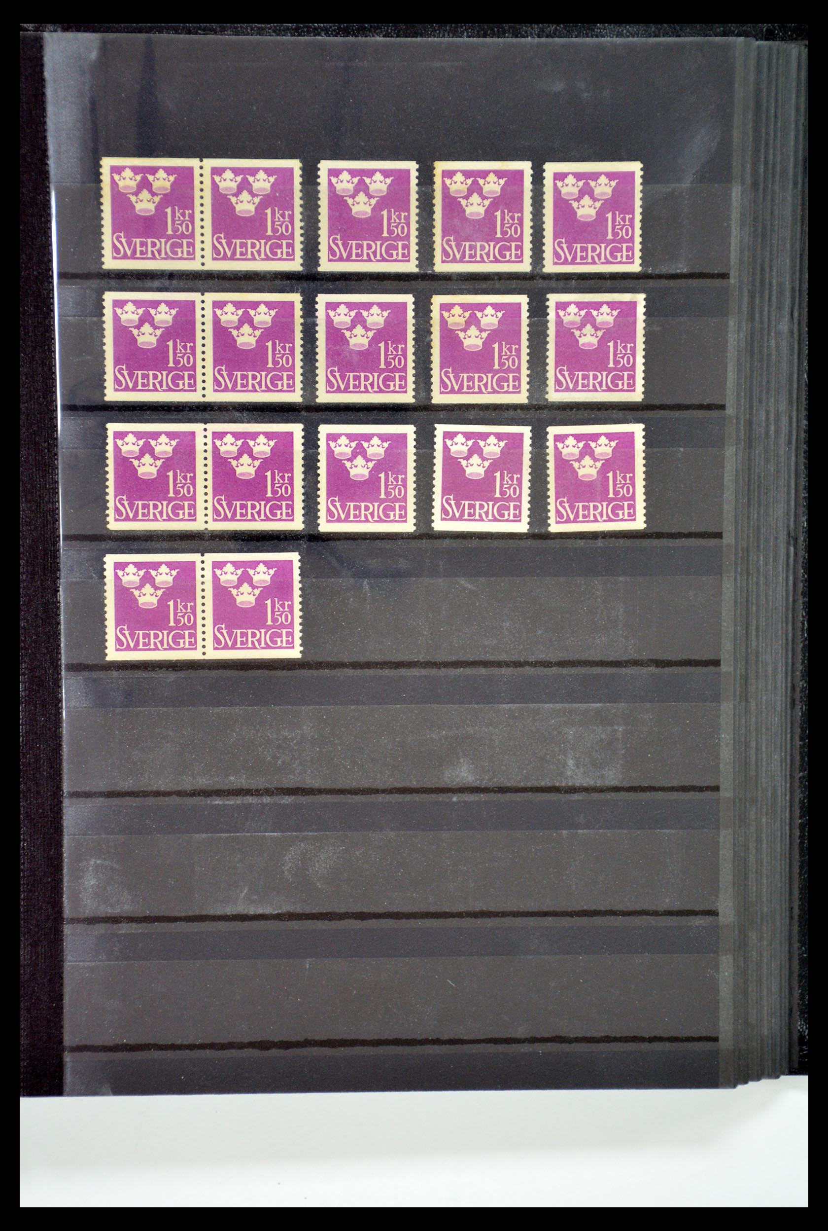 35110 259 - Postzegelverzameling 35110 Zweden 1891-1980.