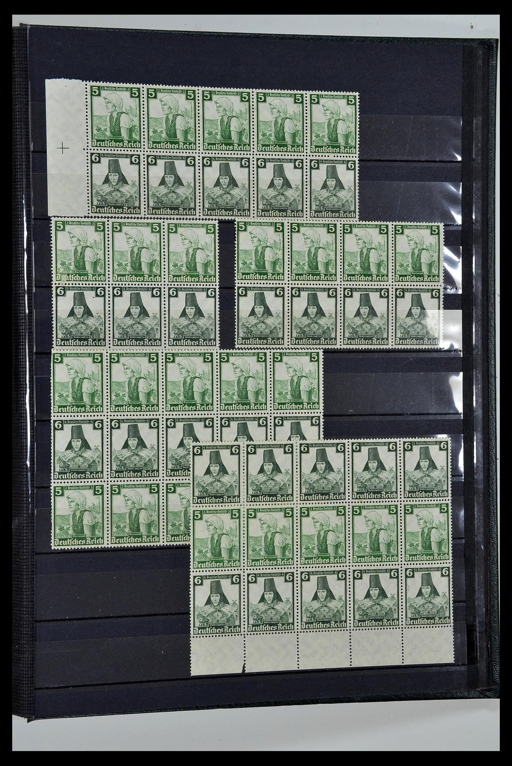 35118 043 - Postzegelverzameling 35118 Duitse Rijk combinaties 1912-1941.