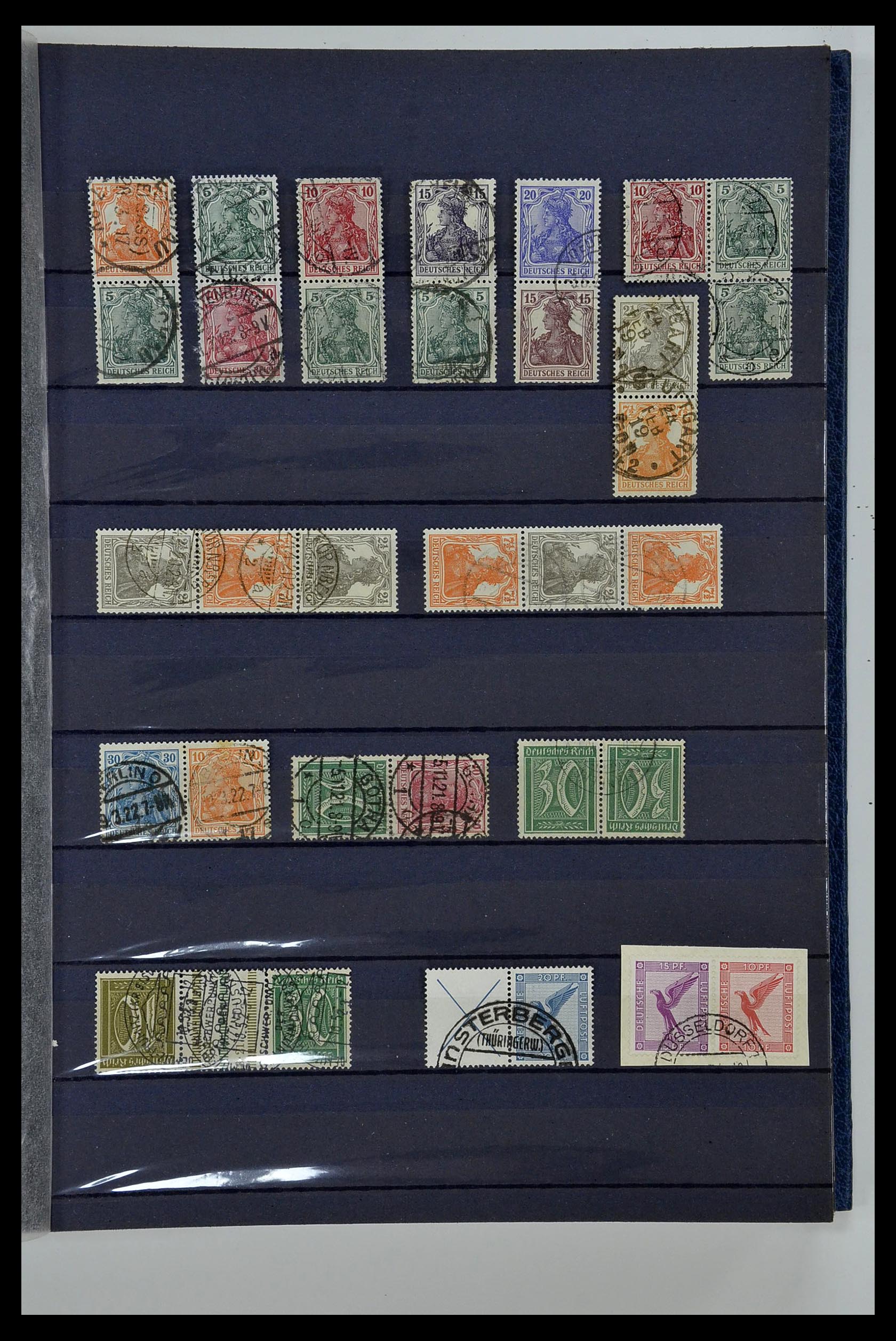 35118 047 - Postzegelverzameling 35118 Duitse Rijk combinaties 1912-1941.