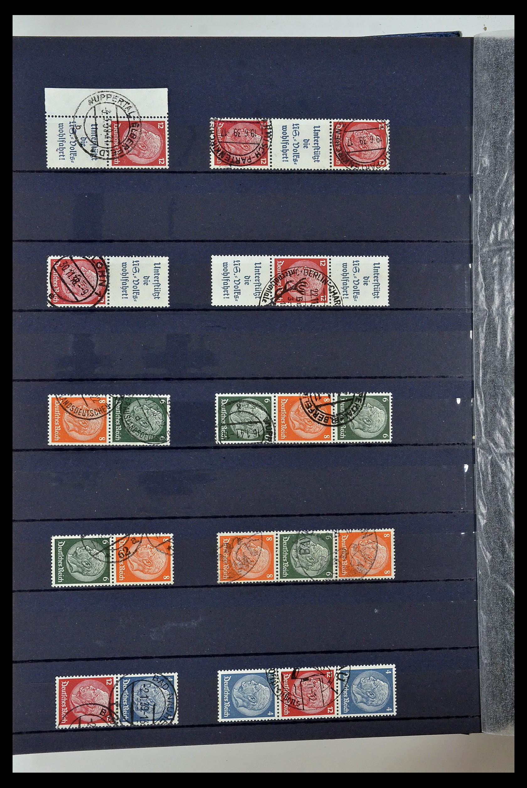 35118 056 - Postzegelverzameling 35118 Duitse Rijk combinaties 1912-1941.