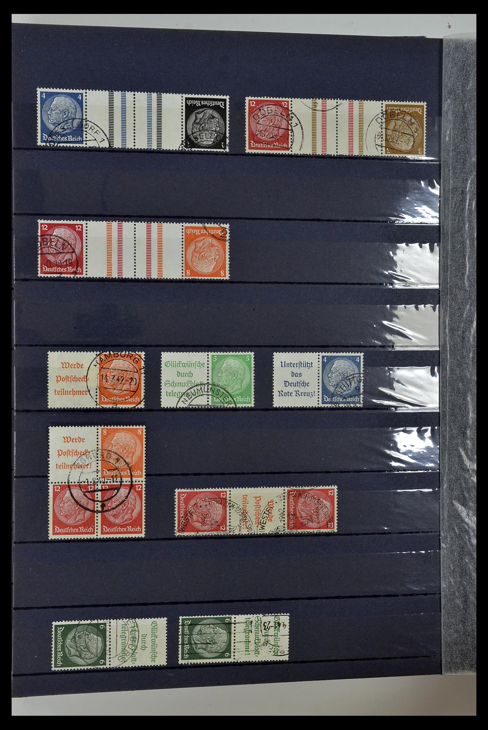 35118 062 - Postzegelverzameling 35118 Duitse Rijk combinaties 1912-1941.
