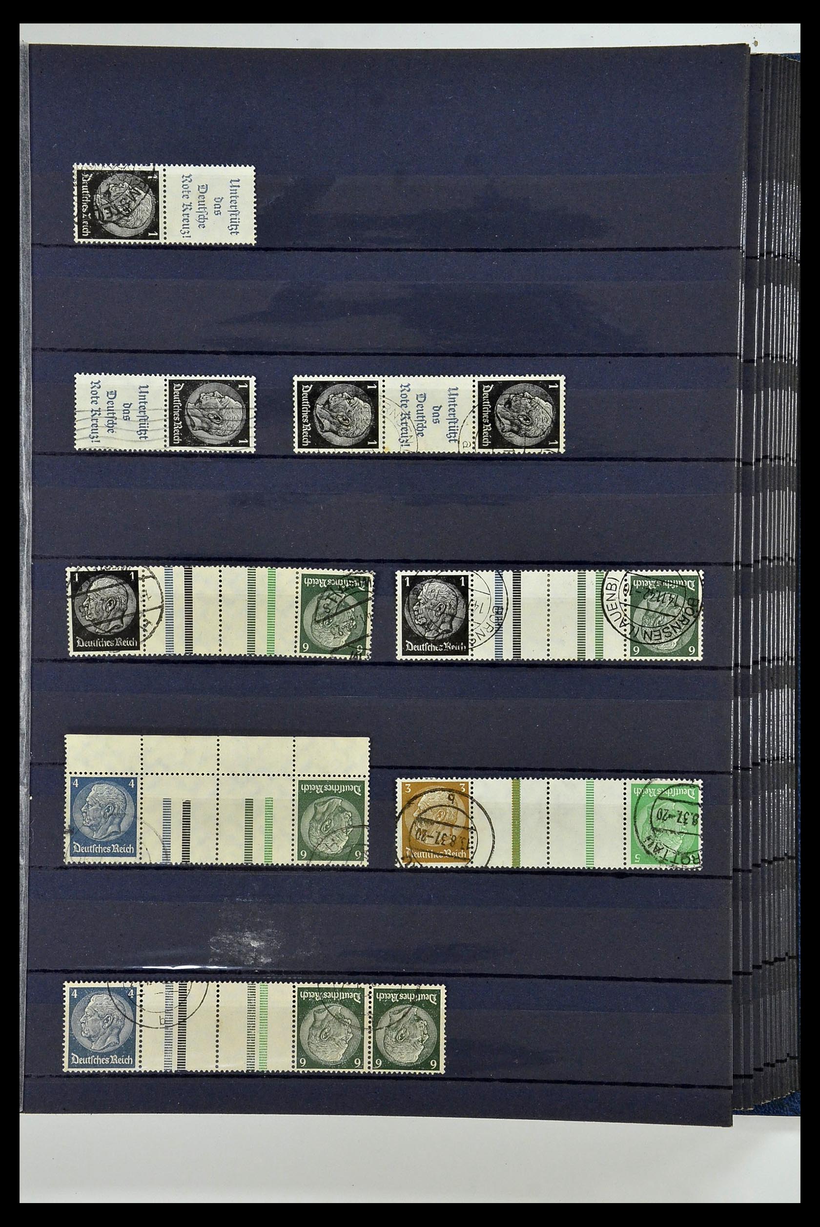 35118 063 - Postzegelverzameling 35118 Duitse Rijk combinaties 1912-1941.