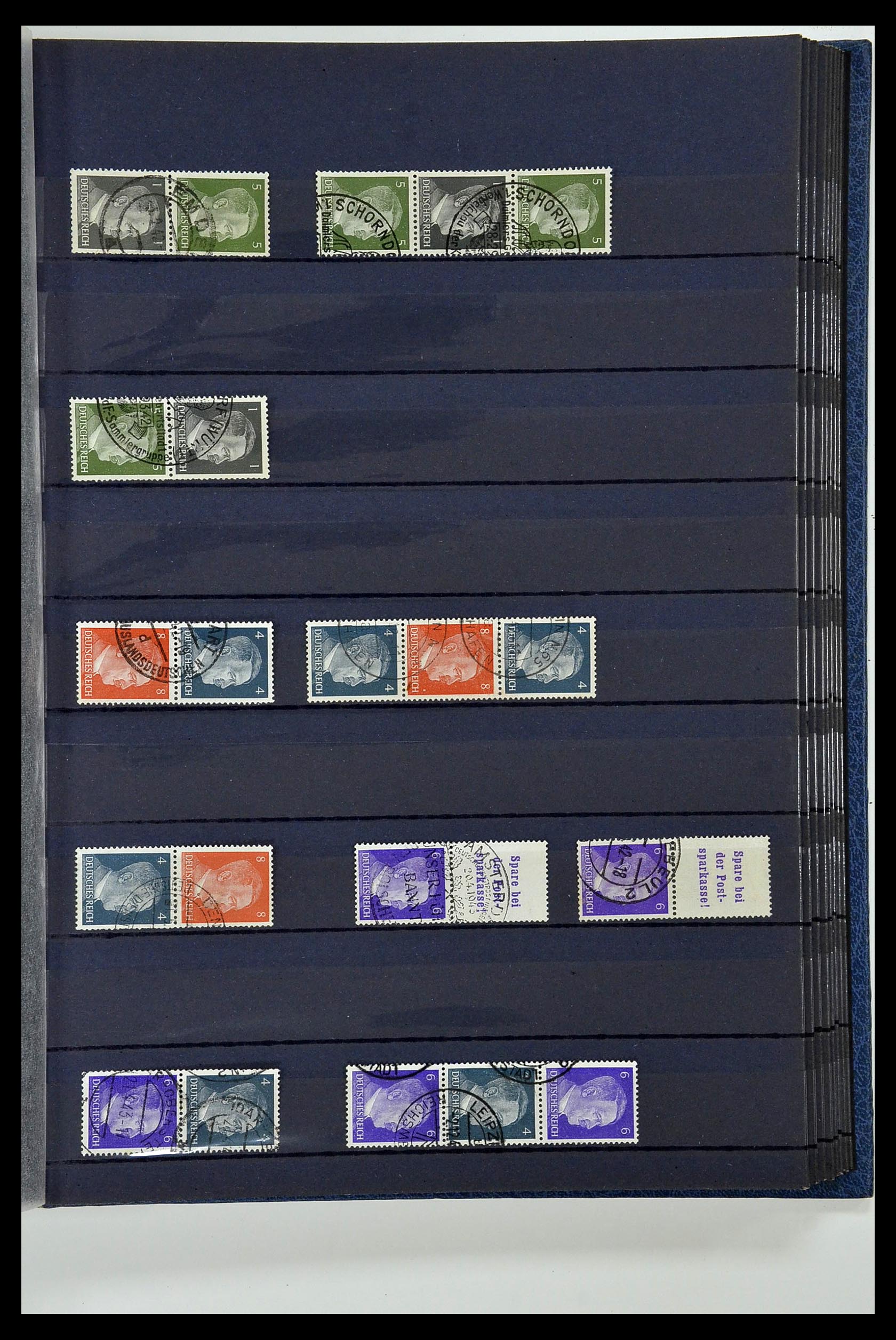 35118 071 - Postzegelverzameling 35118 Duitse Rijk combinaties 1912-1941.