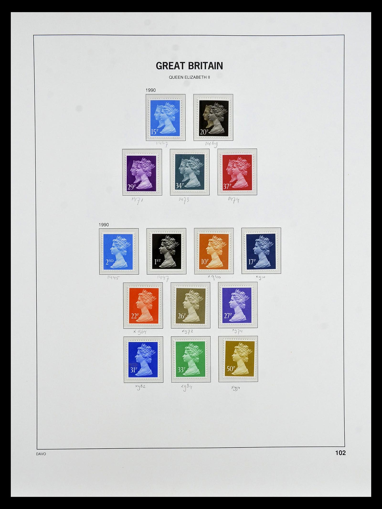 35125 114 - Stamp Collection 35125 Great Britain 1840-2004.