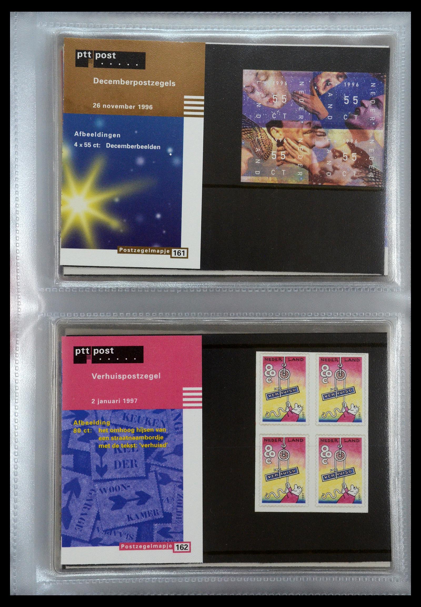 35144 083 - Postzegelverzameling 35144 Nederland PTT mapjes 1982-2021!