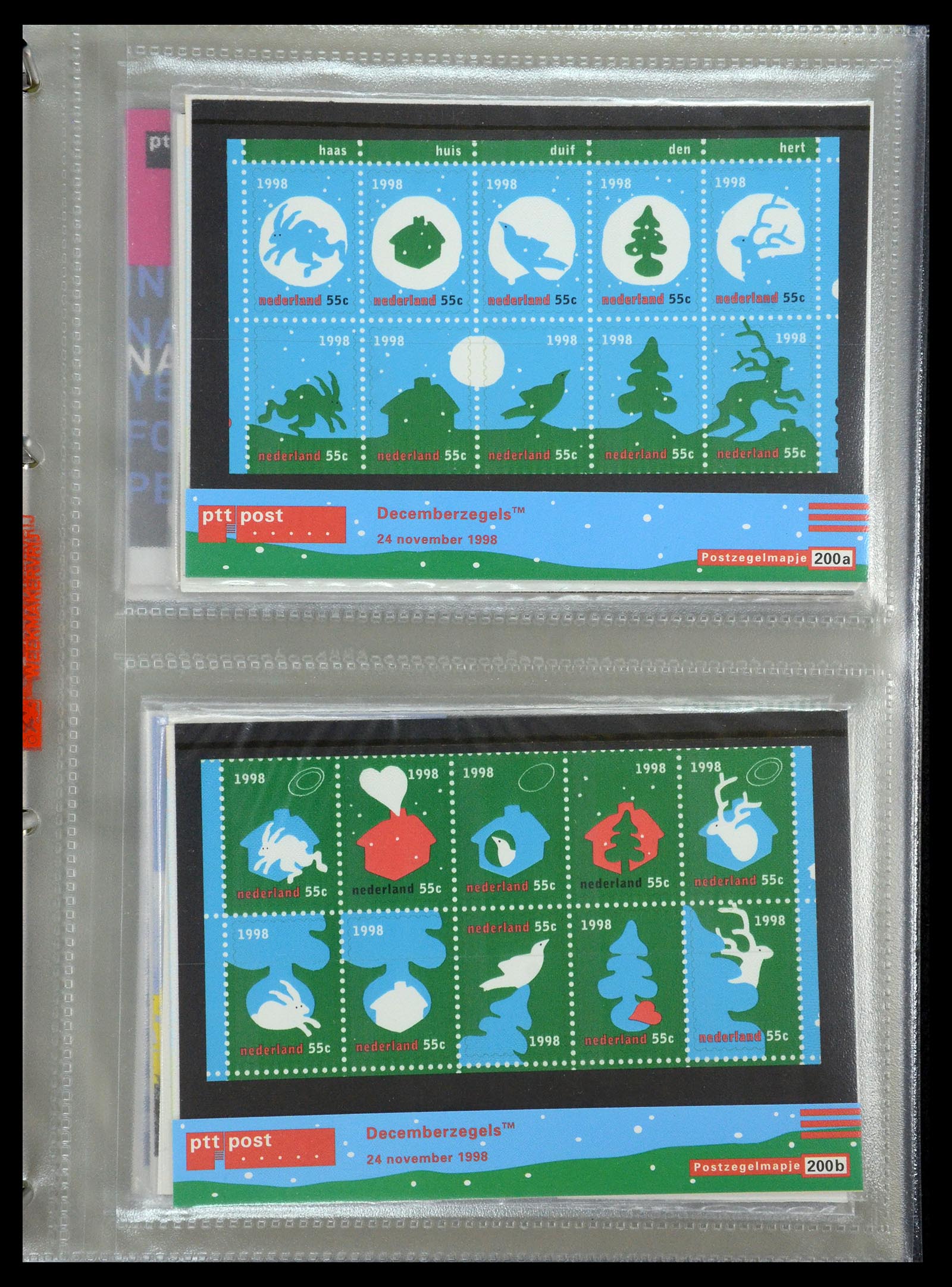 35144 103 - Postzegelverzameling 35144 Nederland PTT mapjes 1982-2021!