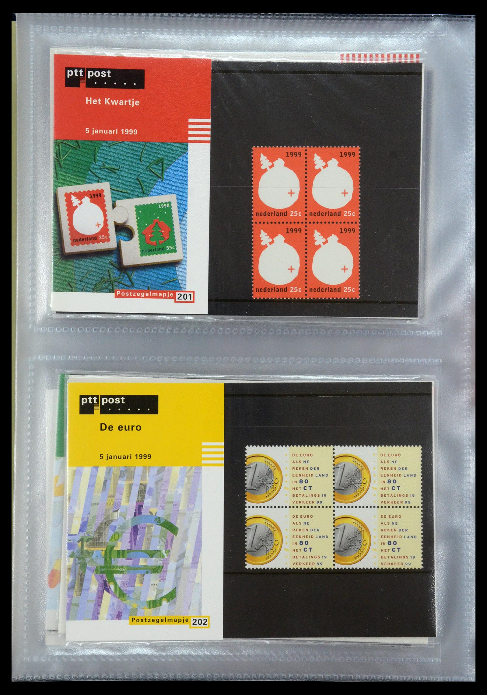 35144 104 - Postzegelverzameling 35144 Nederland PTT mapjes 1982-2021!